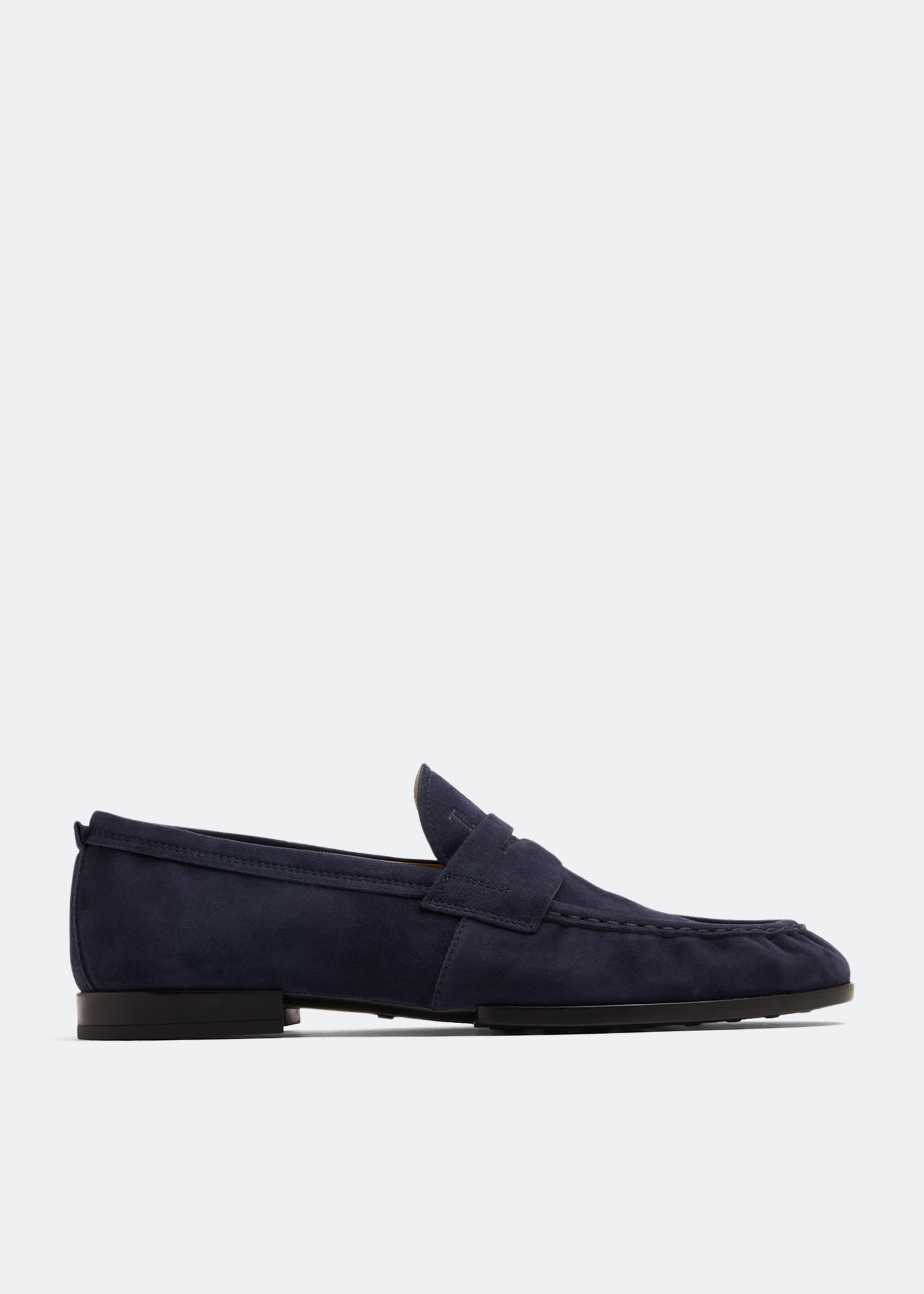 Suede loafers, Blue