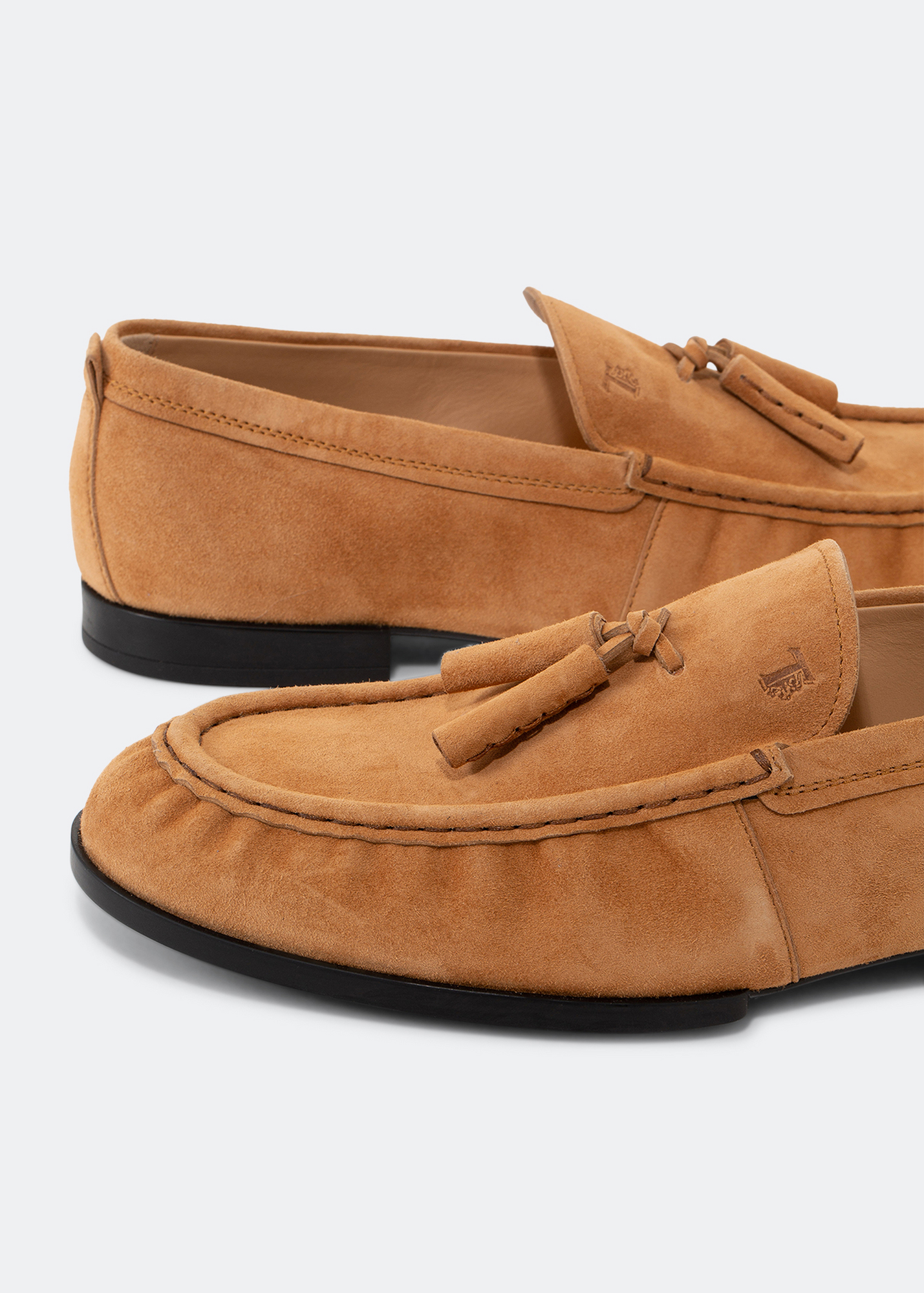 

Suede loafers, Brown