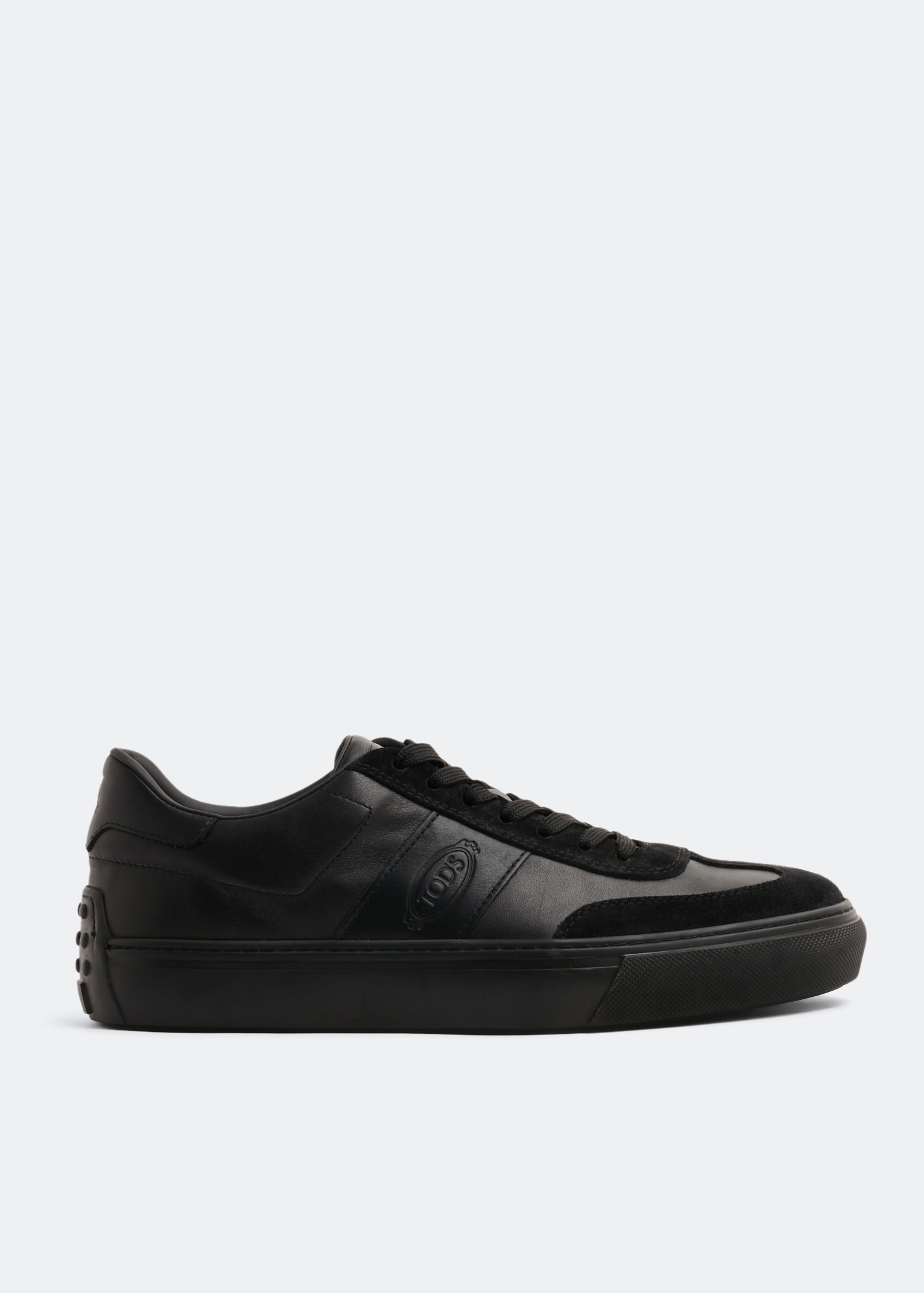 

Tabs leather sneakers, Black