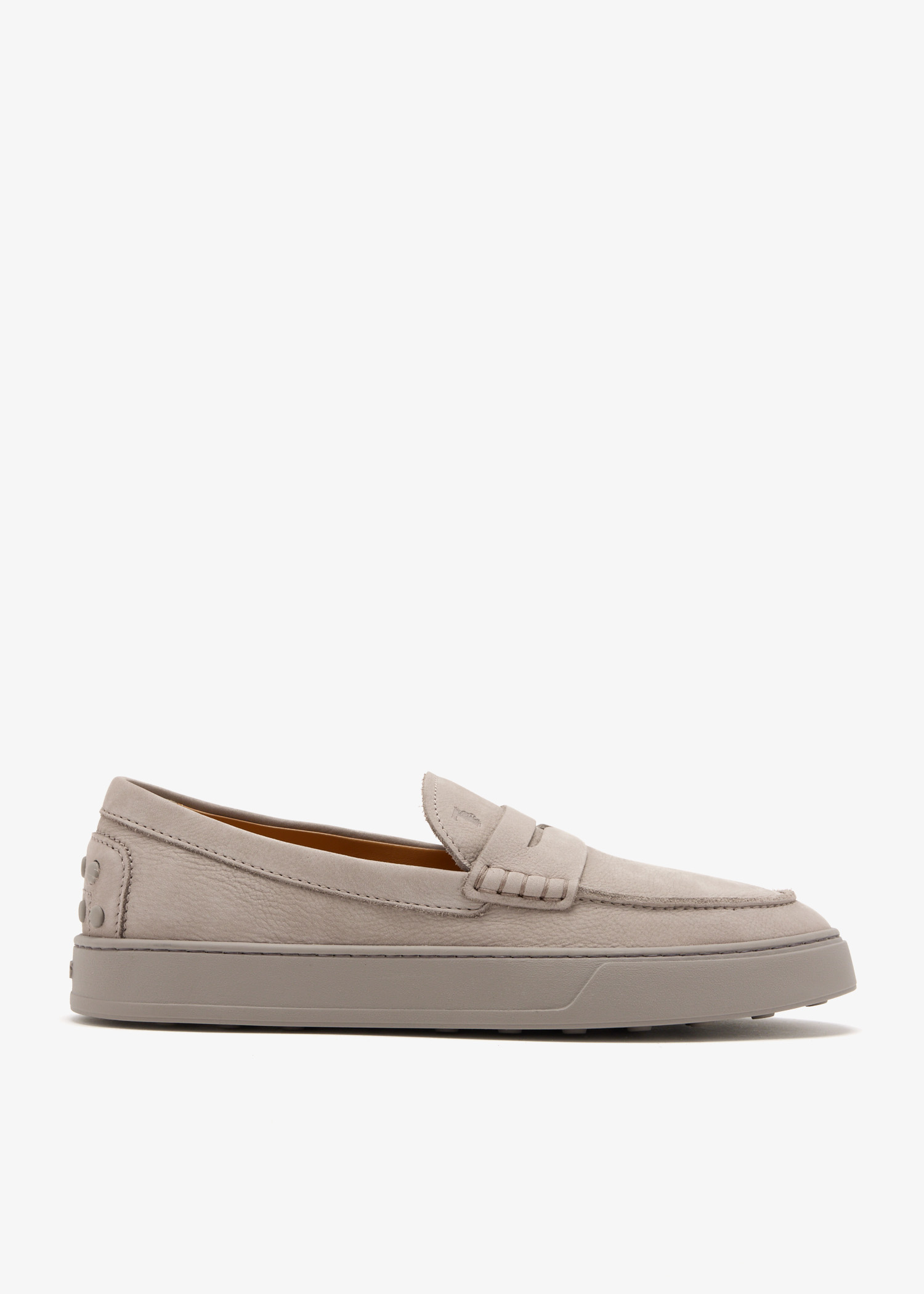 

Nubuck loafers, Beige