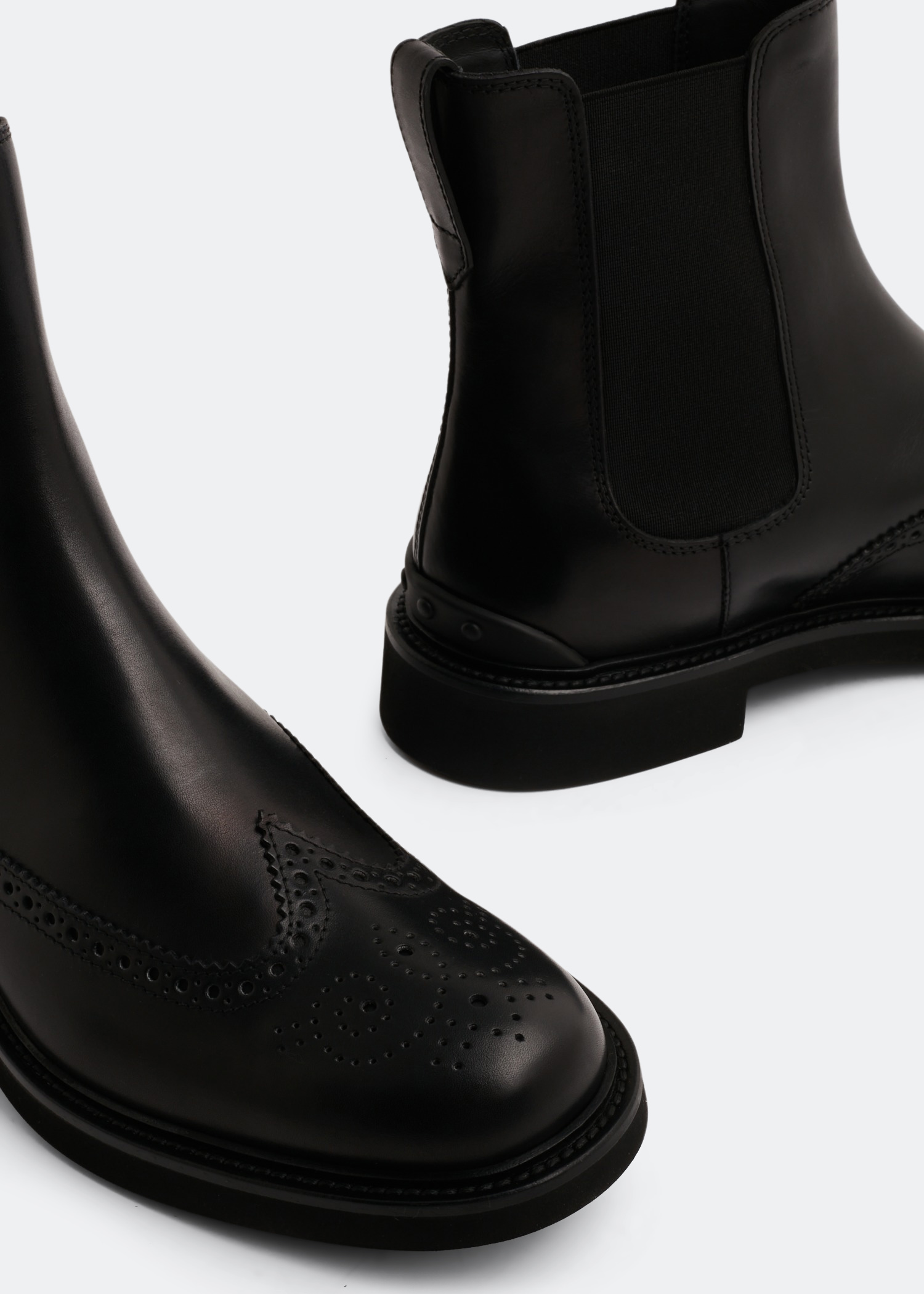 

Leather ankle boots, Black