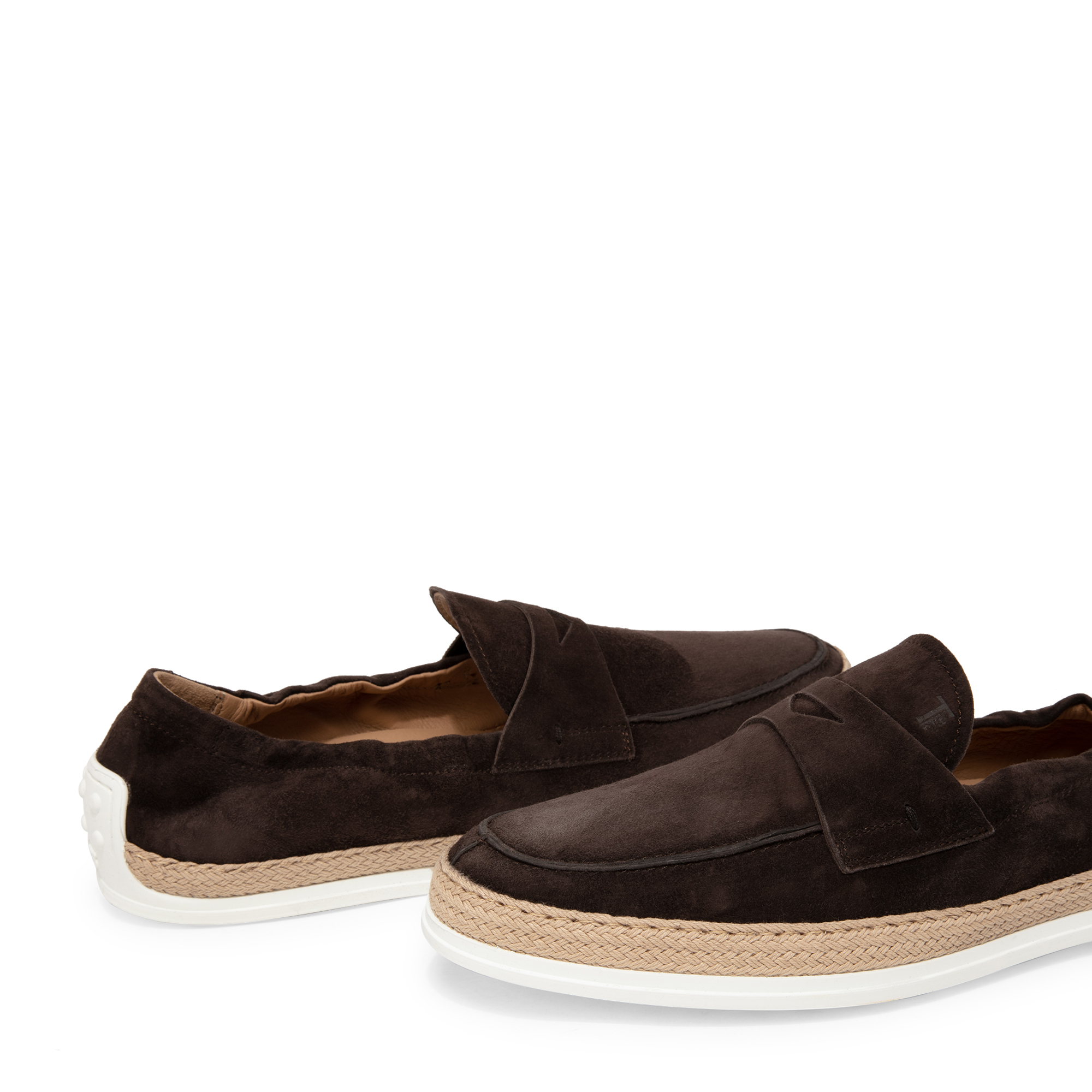 

Suede loafers, Brown