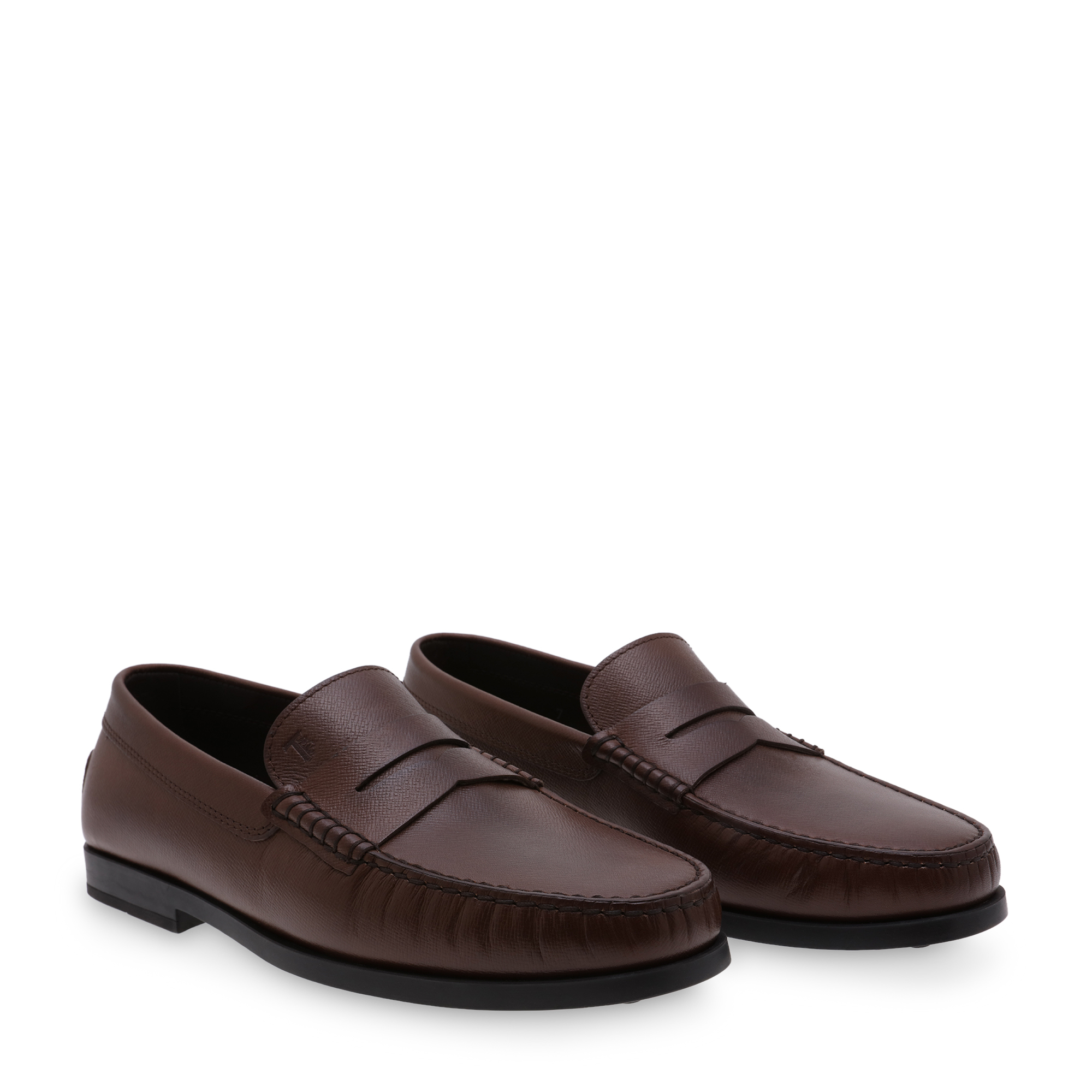 

Leather loafers, Brown