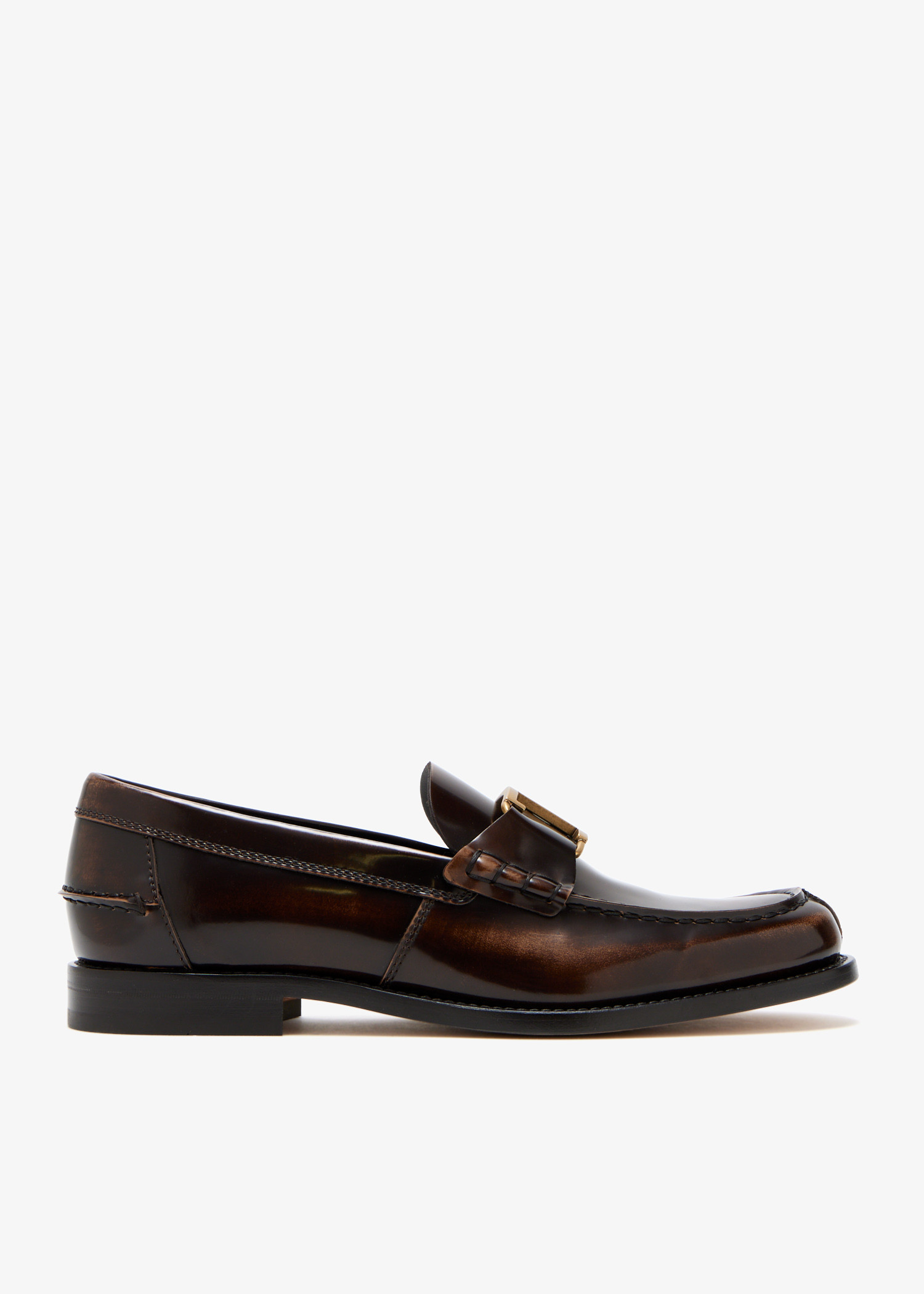 

Leather loafers, Brown