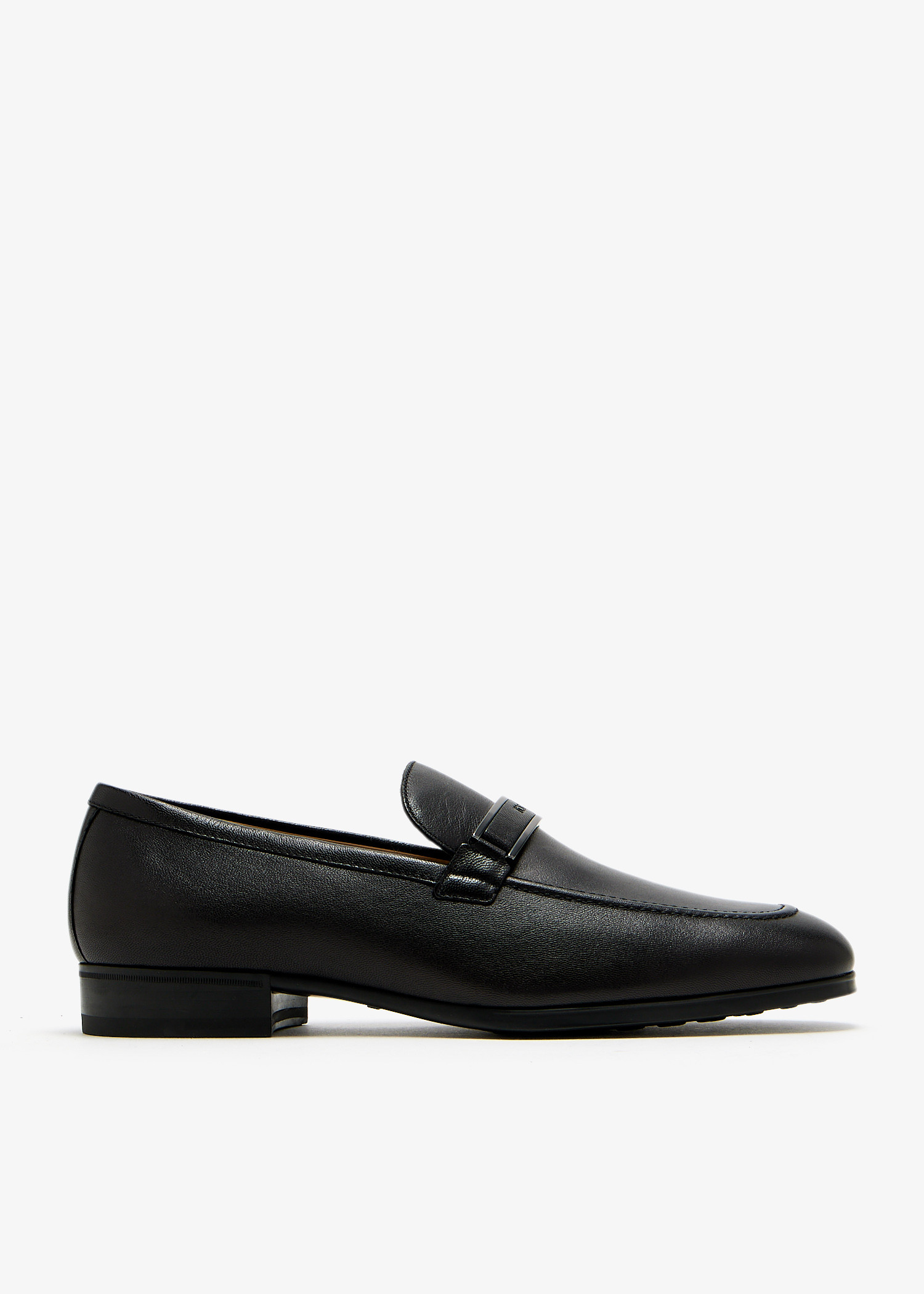 

Leather loafers, Black