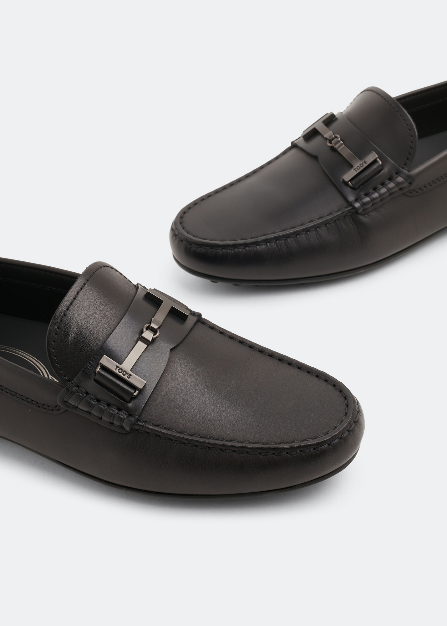 

Gommini leather loafers, Black