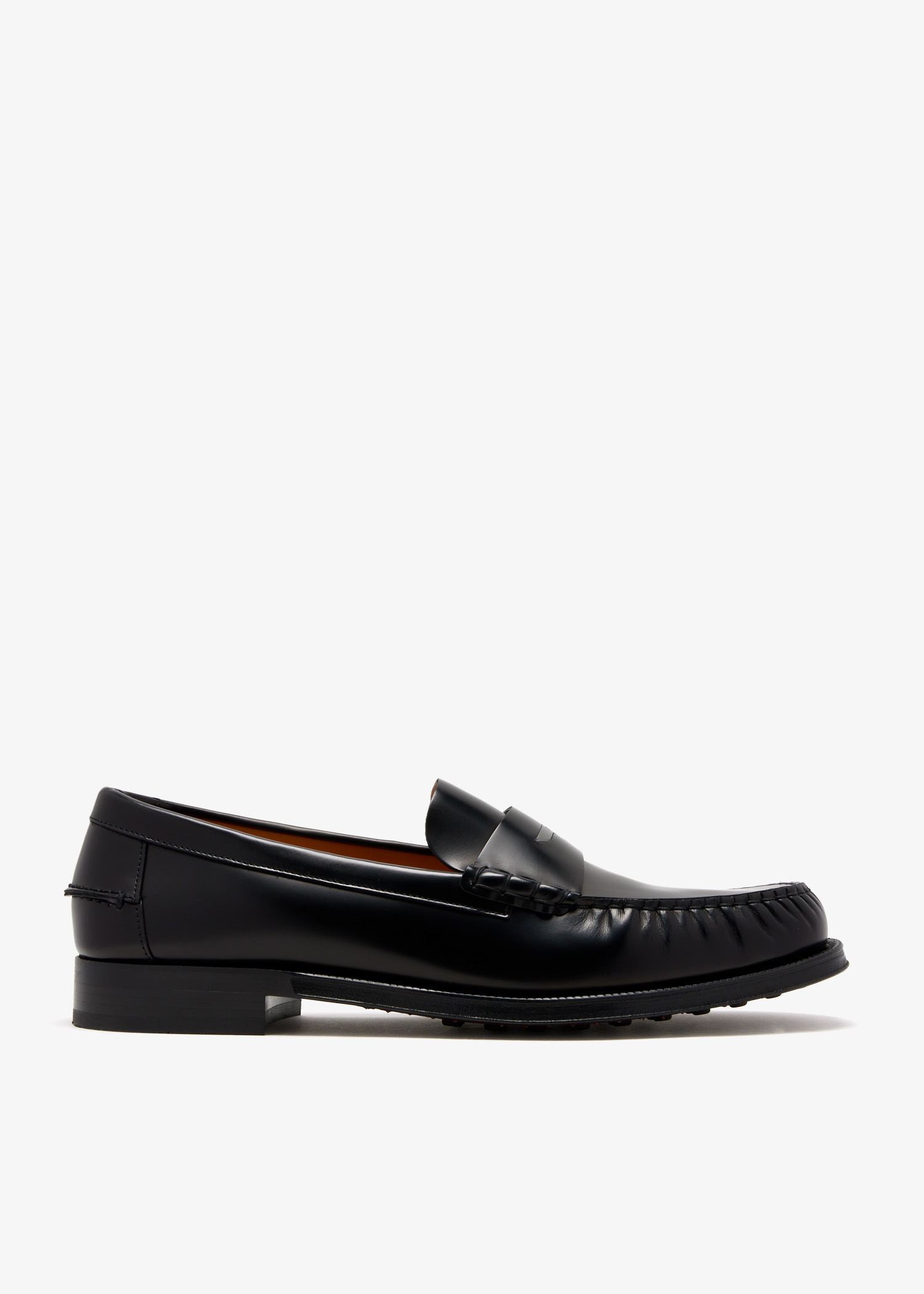 

Leather loafers, Black