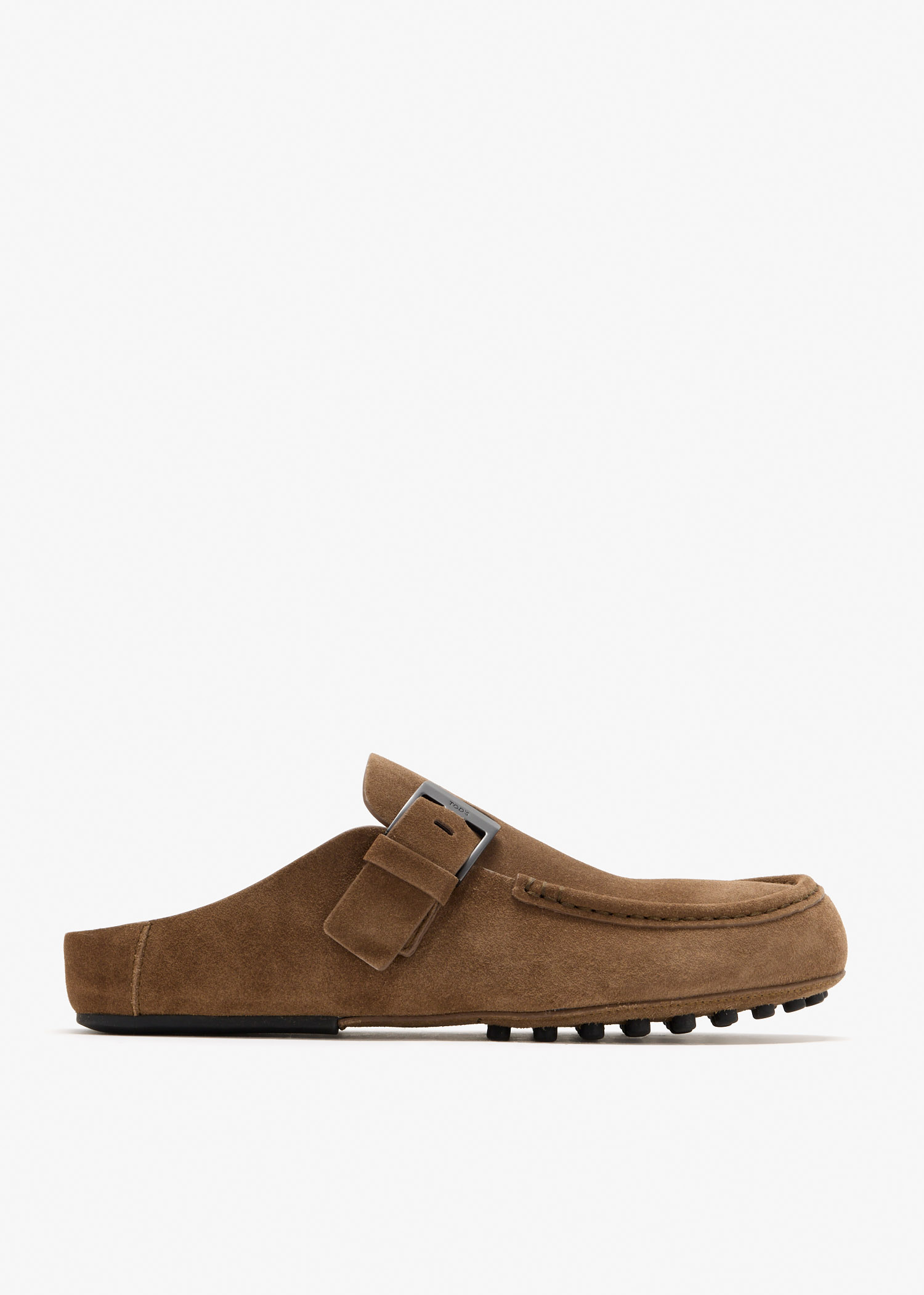 

Suede mules, Brown
