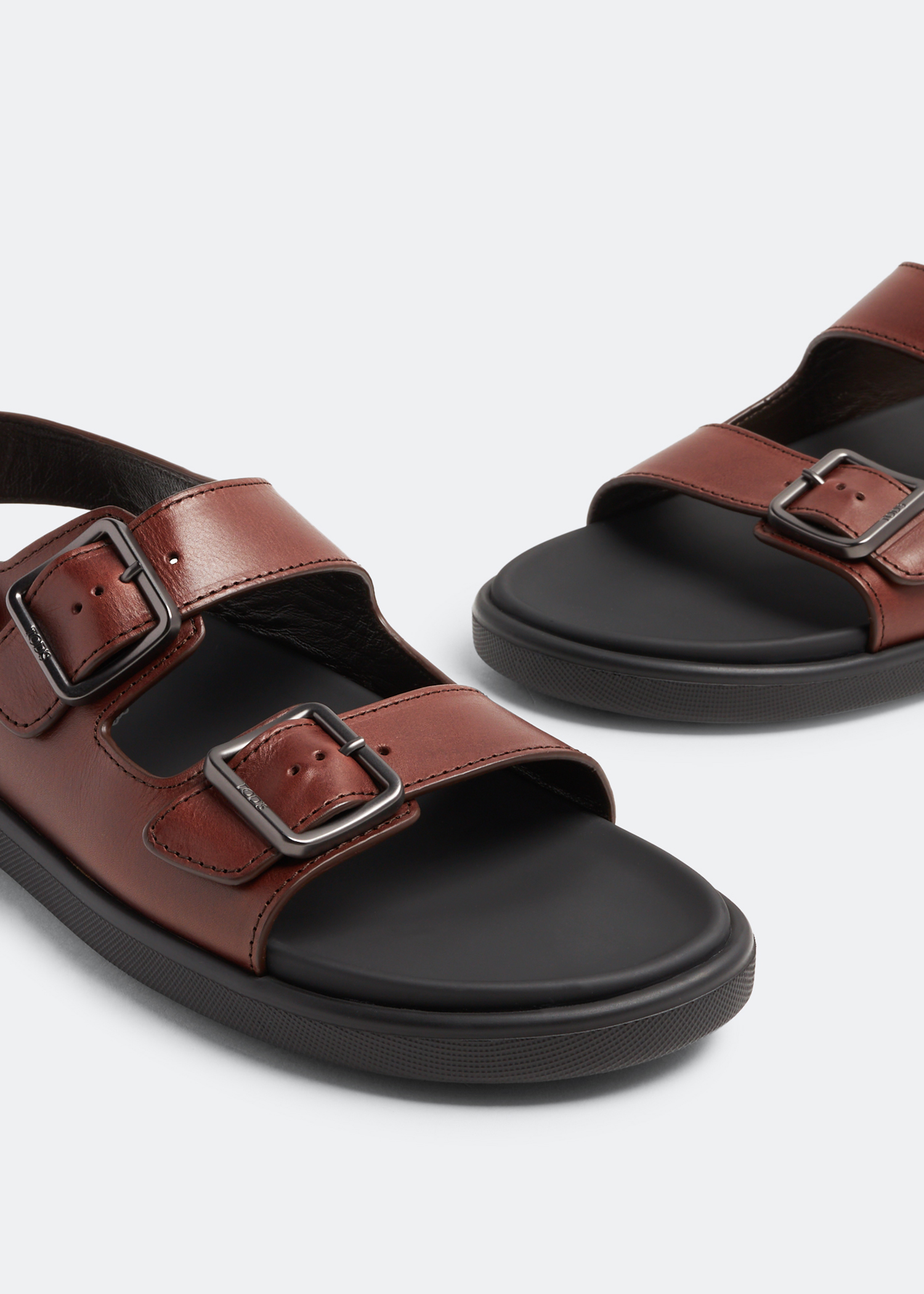 

Pelle sandals, Brown