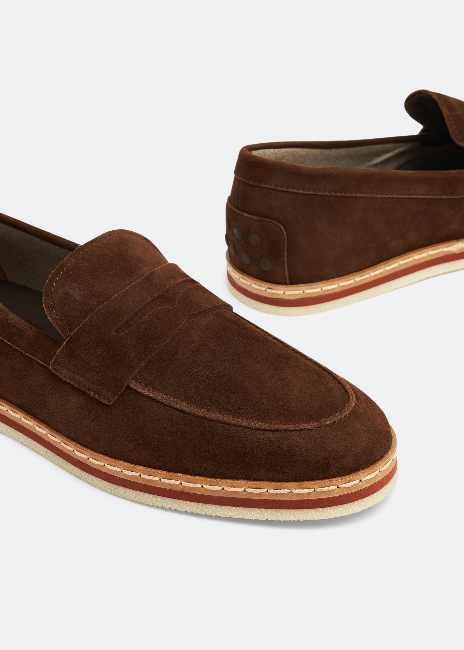 

Suede loafers, Brown