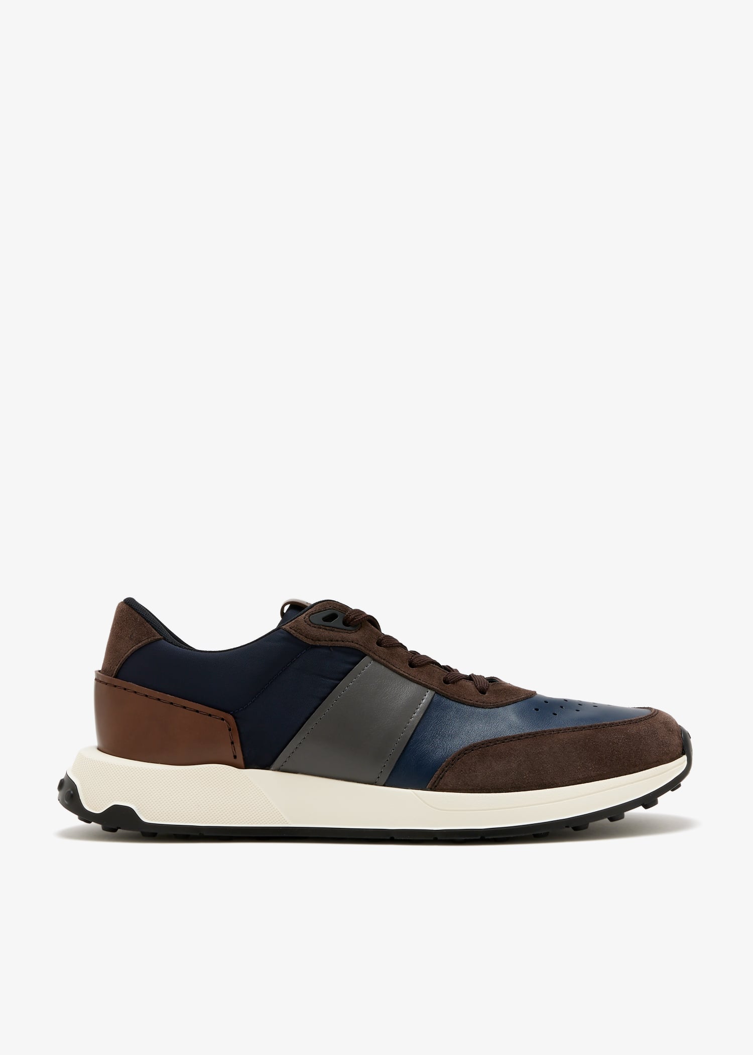 

Leather sneakers, Navy