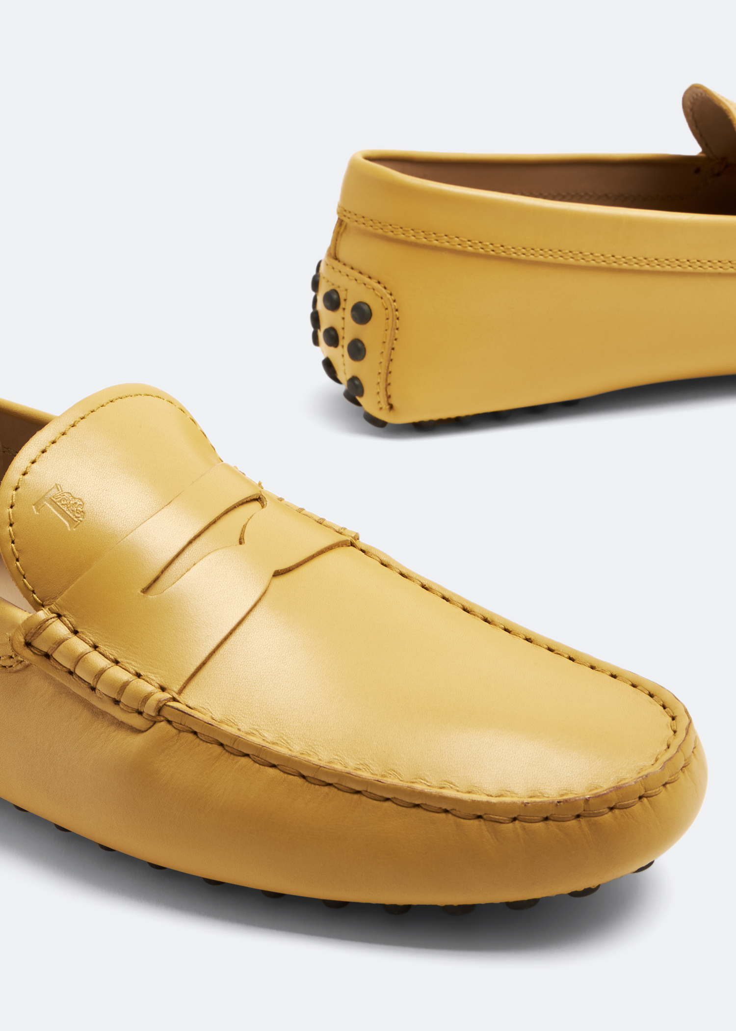 

Gommino driving loafers, Yellow