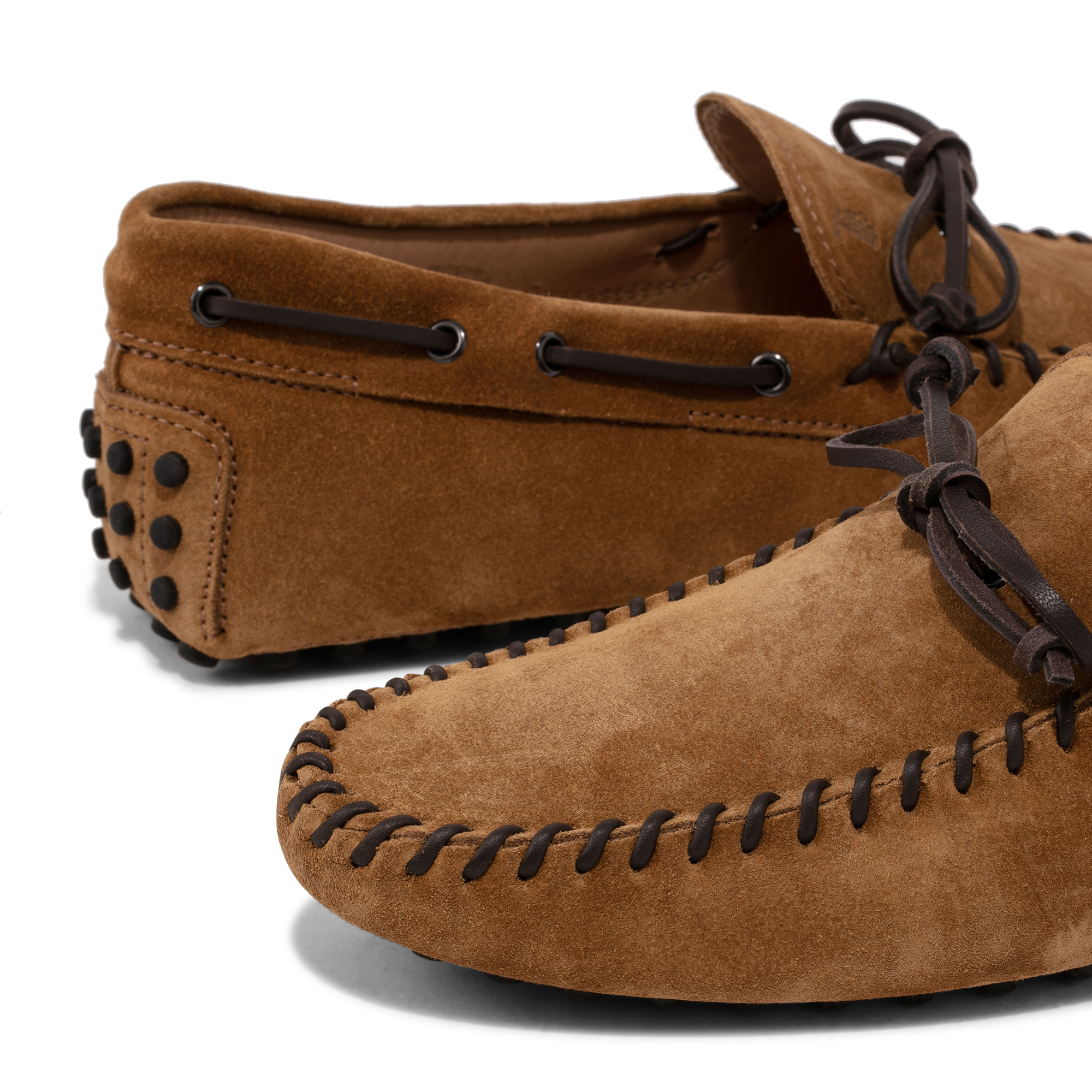 

Gommino suede driving shoes, Brown