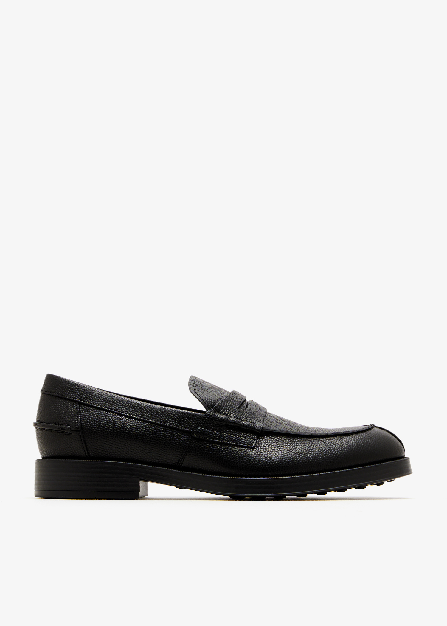 

Leather loafers, Black