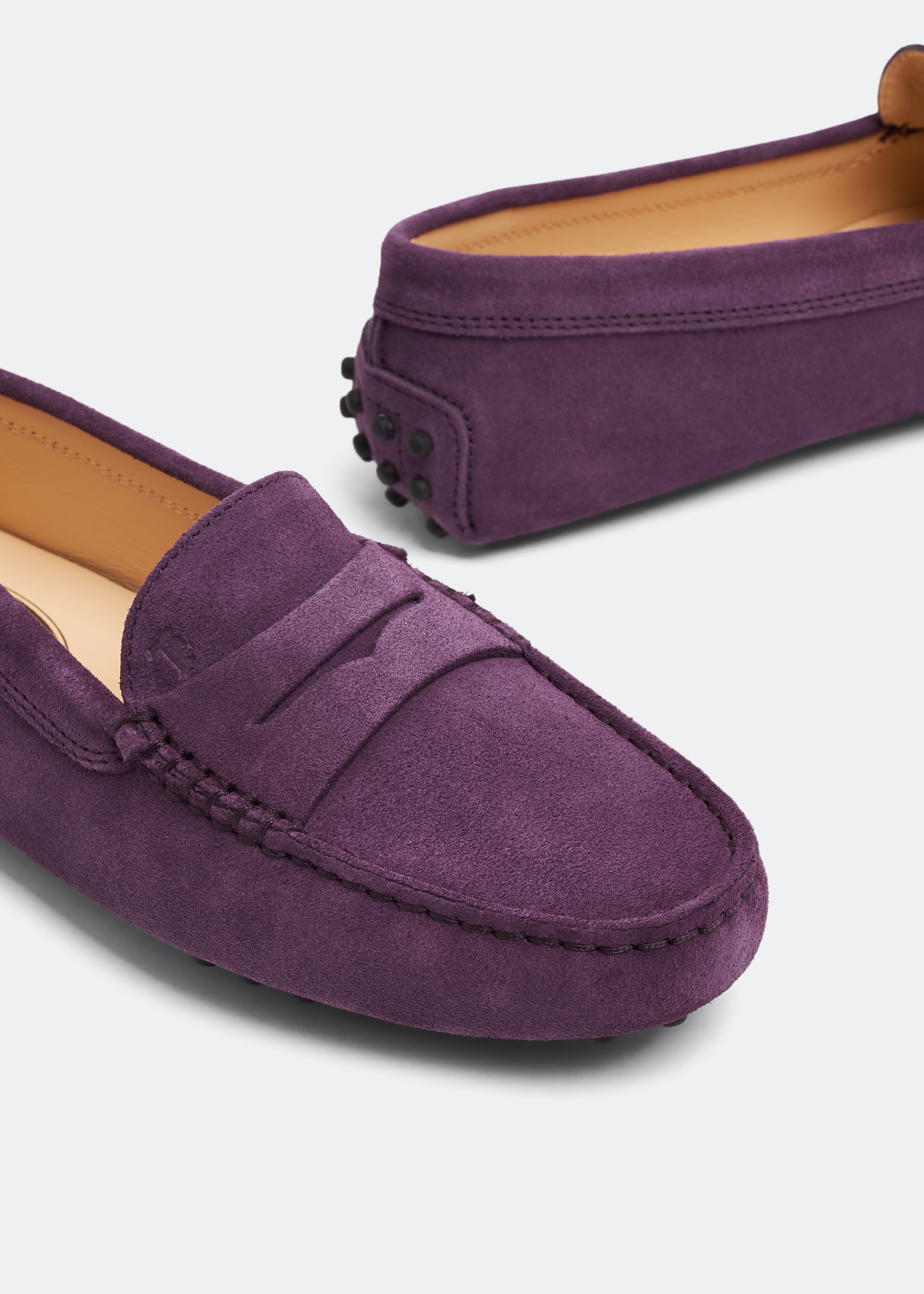 

Gommino driving loafers, Purple