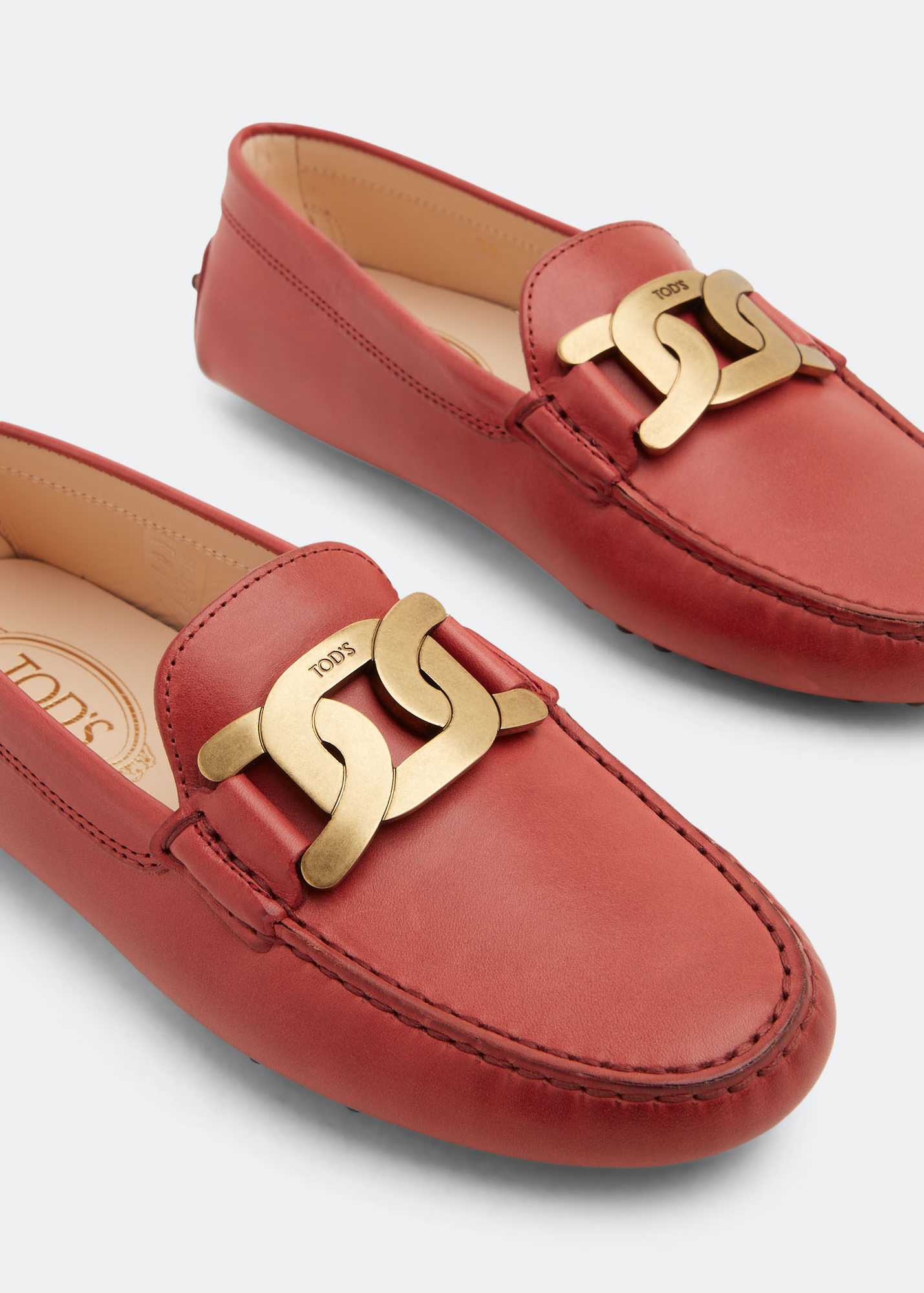 

Kate Gommino driving loafers, Red