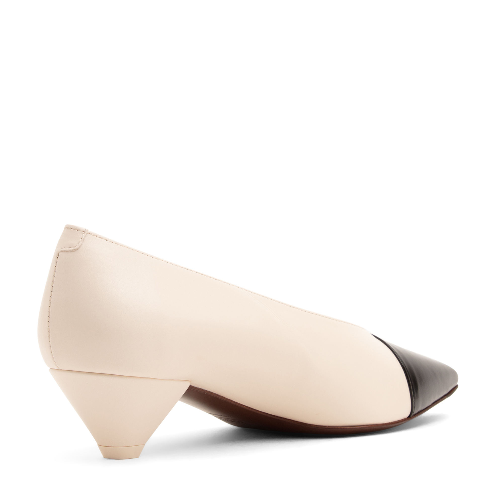

Leather pumps, White