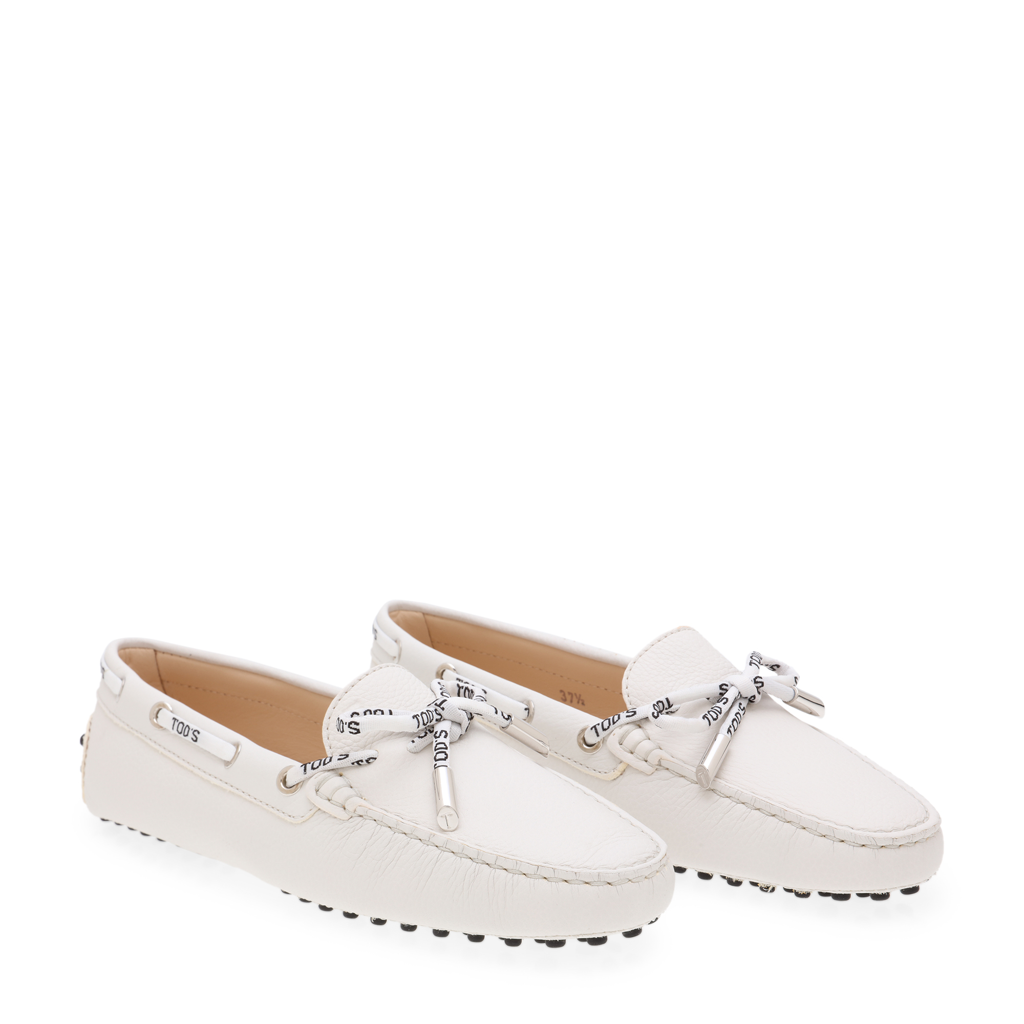 

Gommino loafers, White