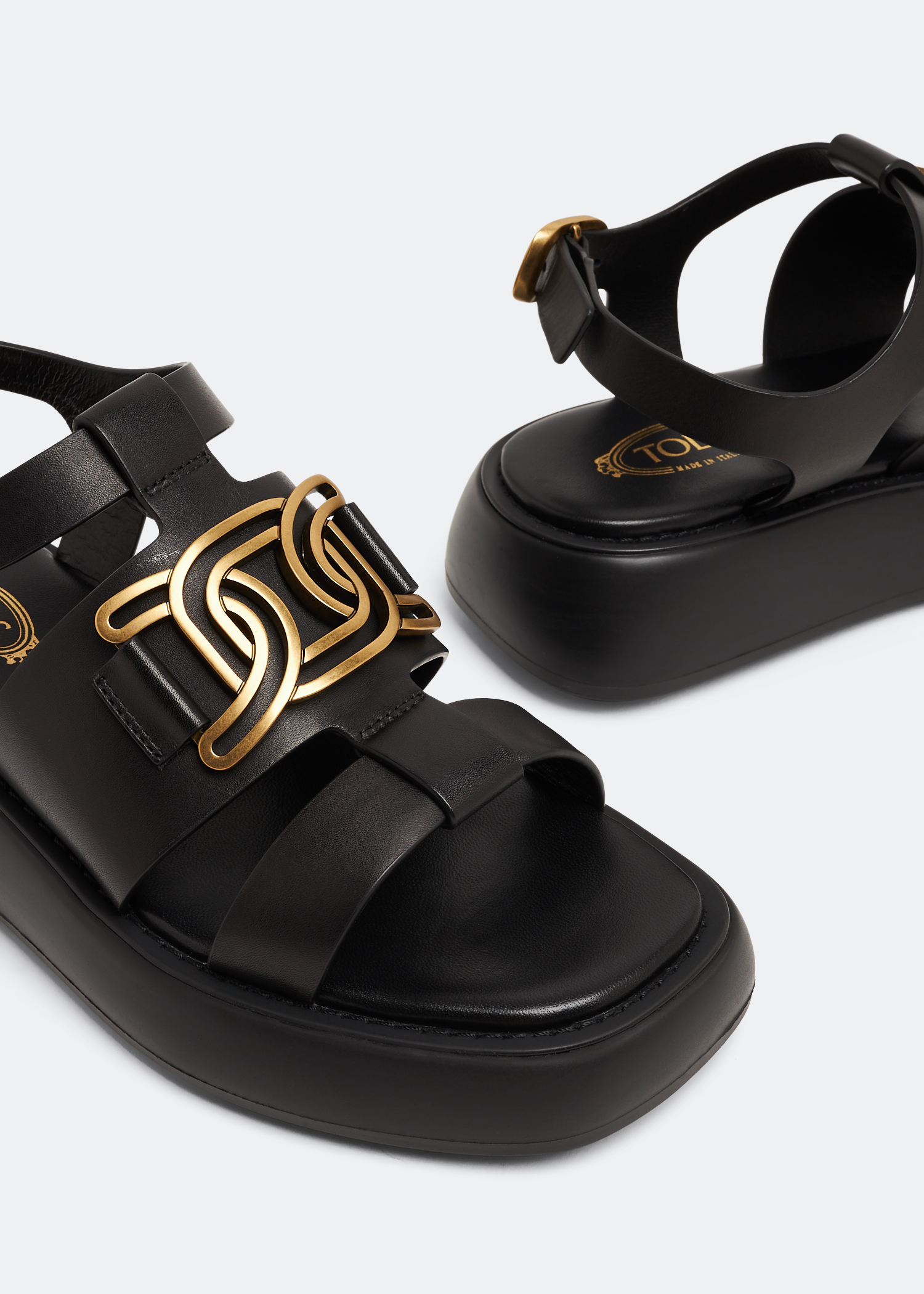 

Kate sandals, Black