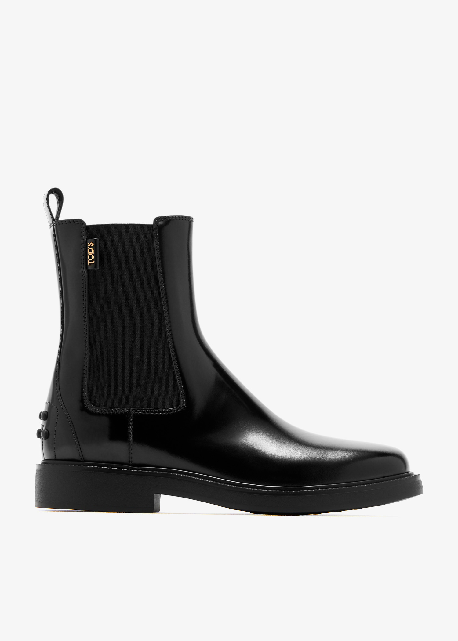 

Leather Chelsea boots, Black