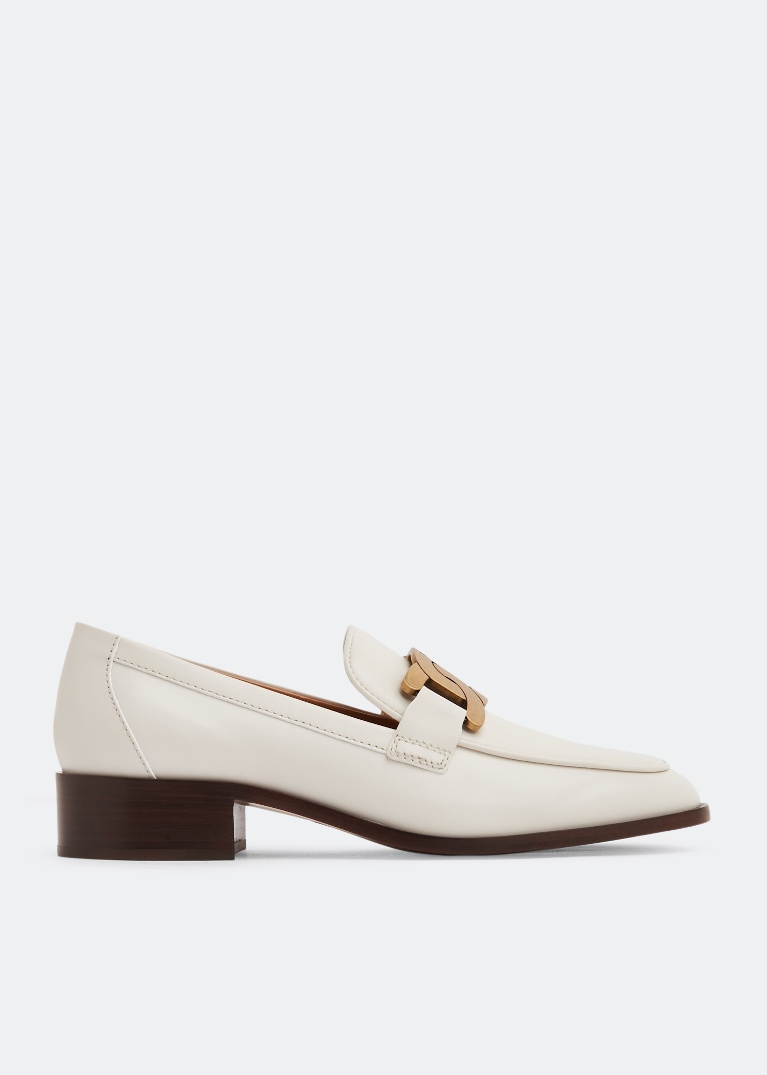 

Kate loafers, White