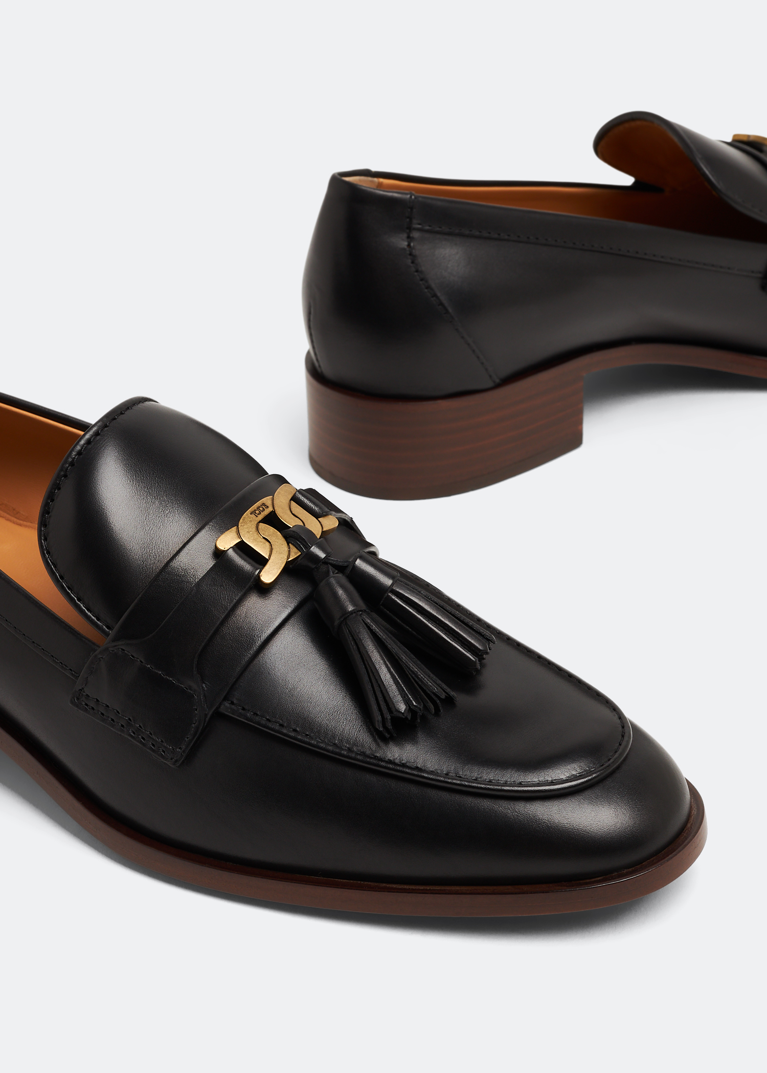 

Tassel loafers, Black