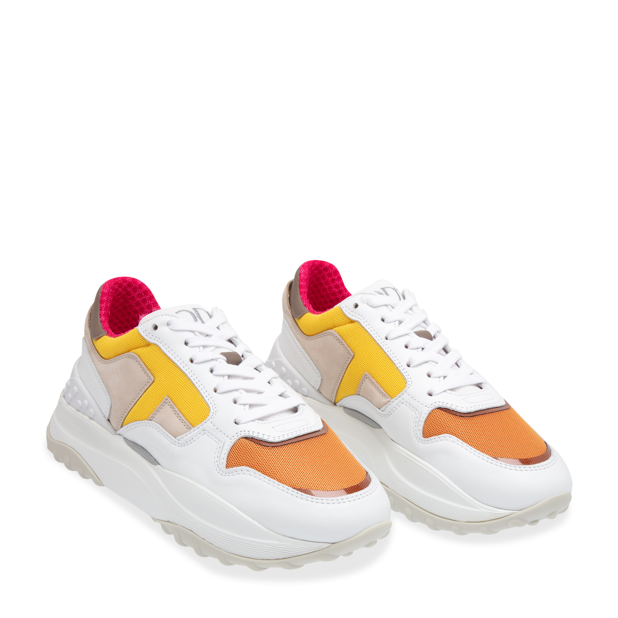 

High tech fabric sneakers, Multi-coloured