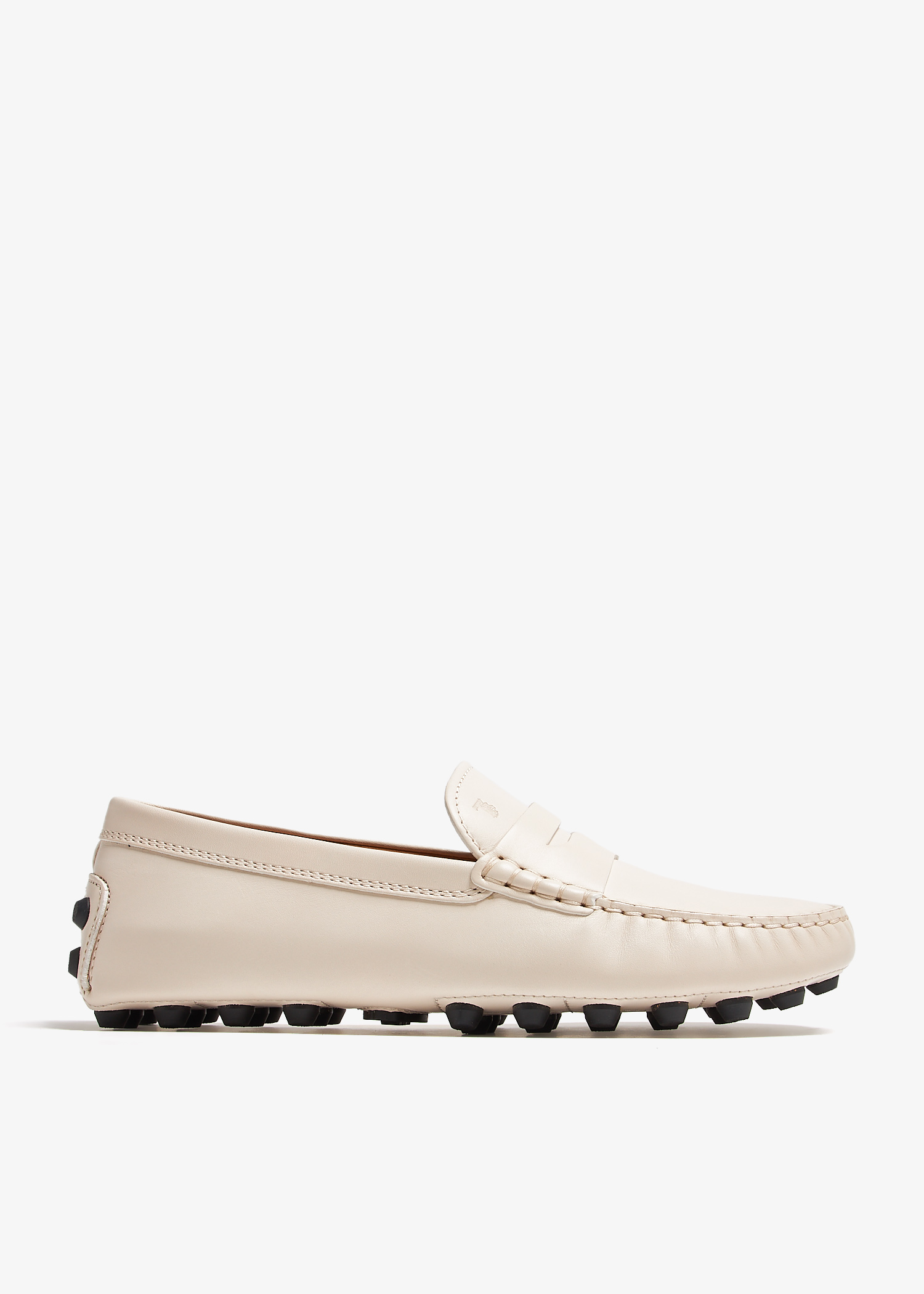 

Gommino Bubble driving loafers, Cream
