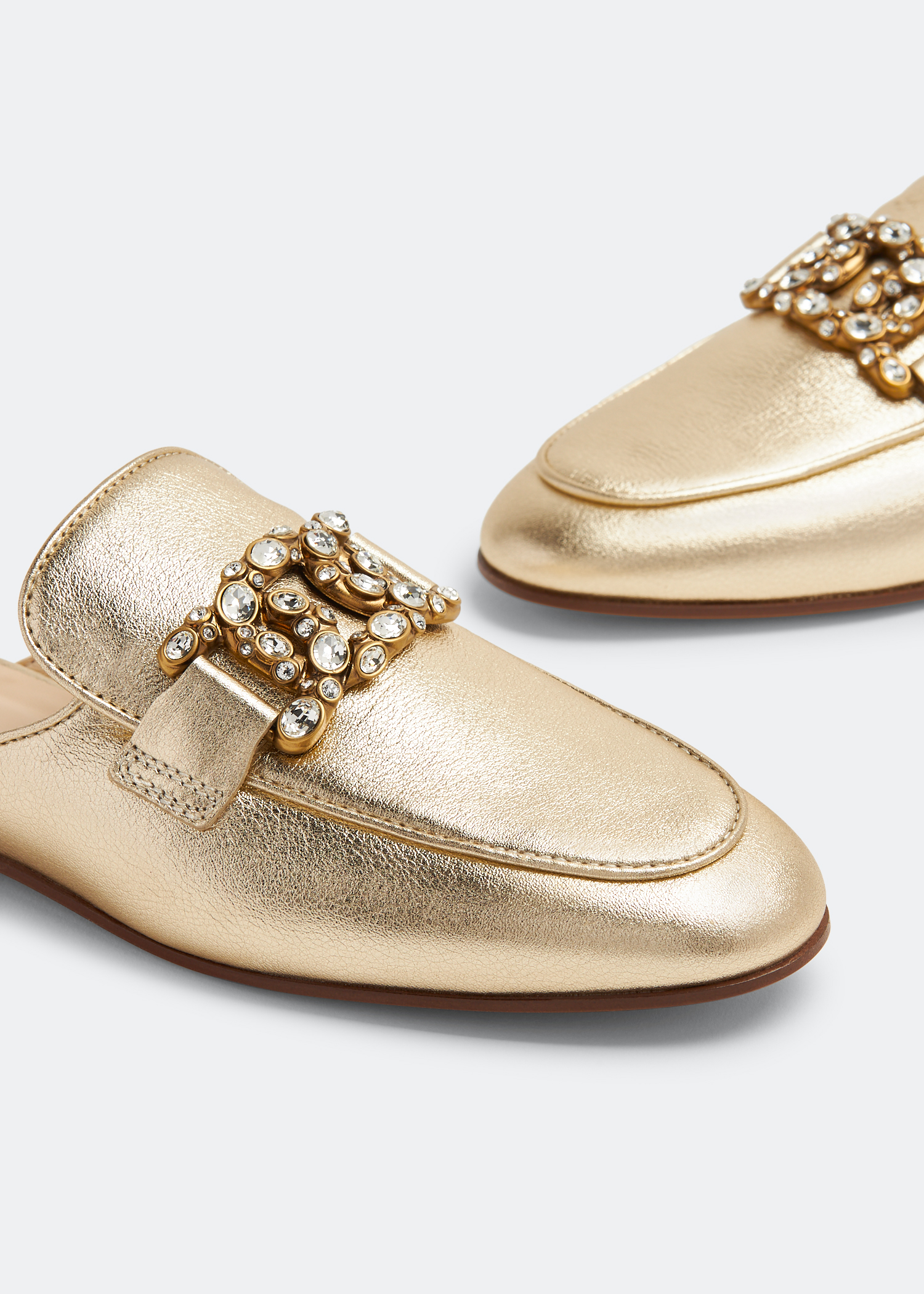 

Kate slippers, Gold