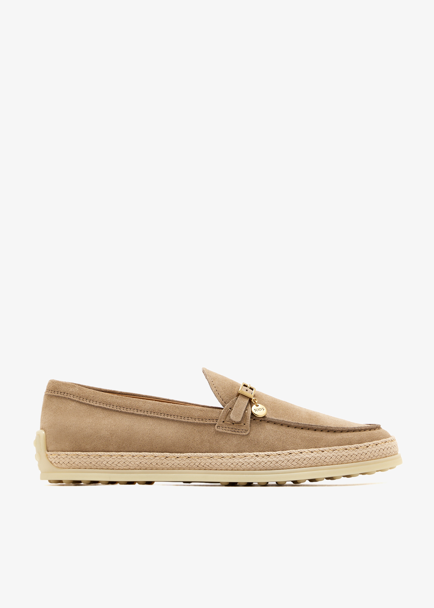 

Suede loafers, Beige