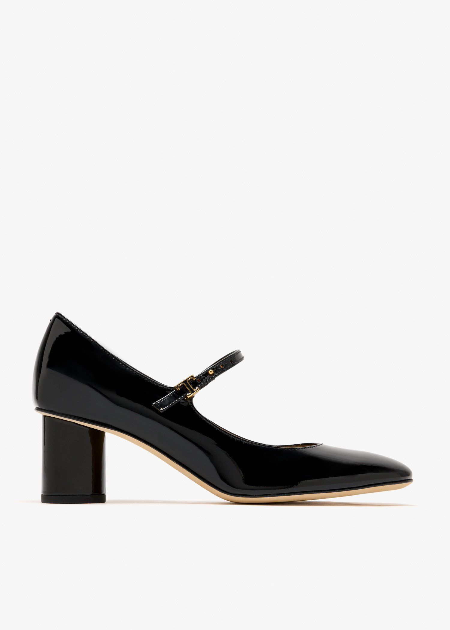 

Leather Mary Jane pumps, Black