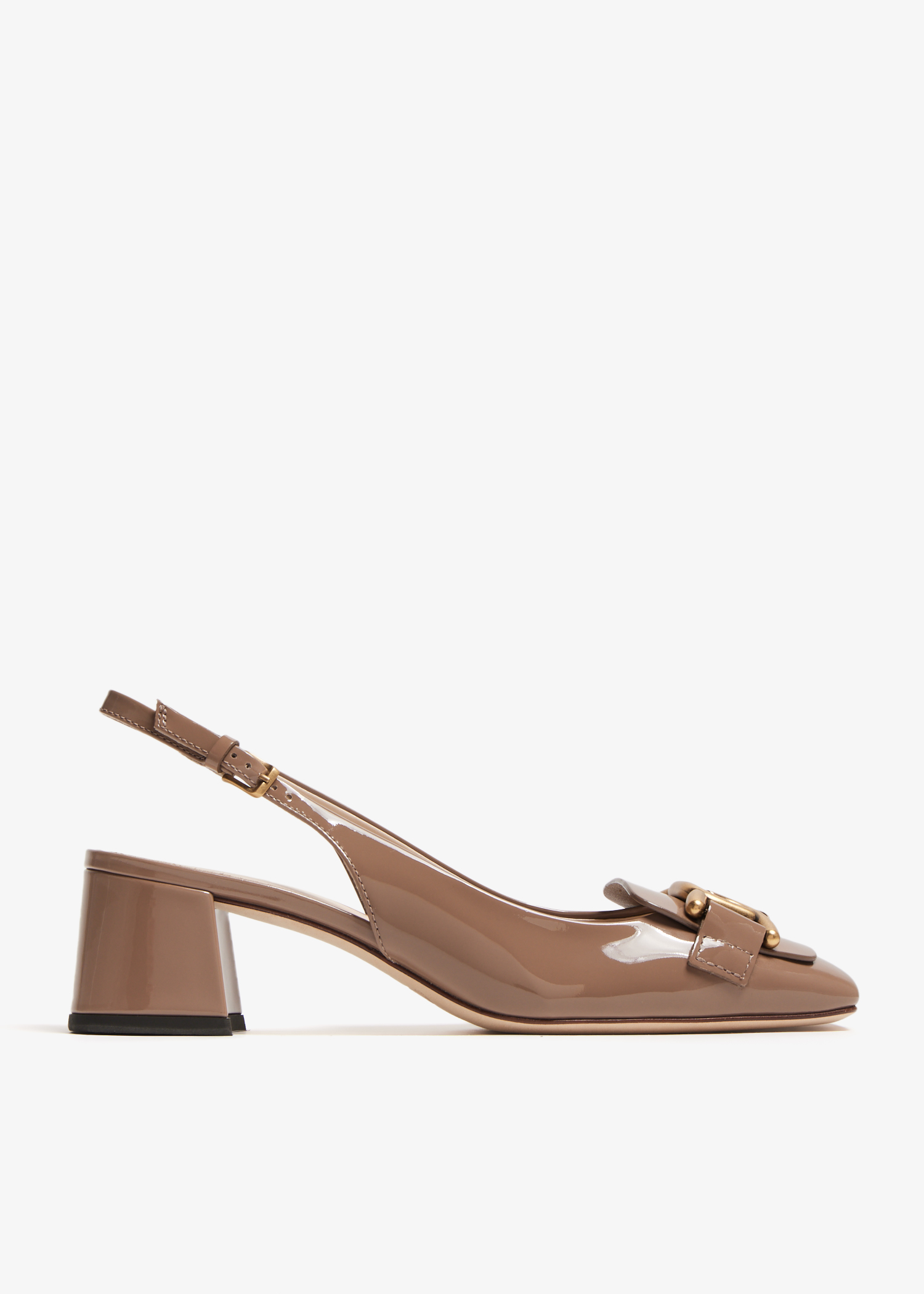 Kate slingback pumps, Brown
