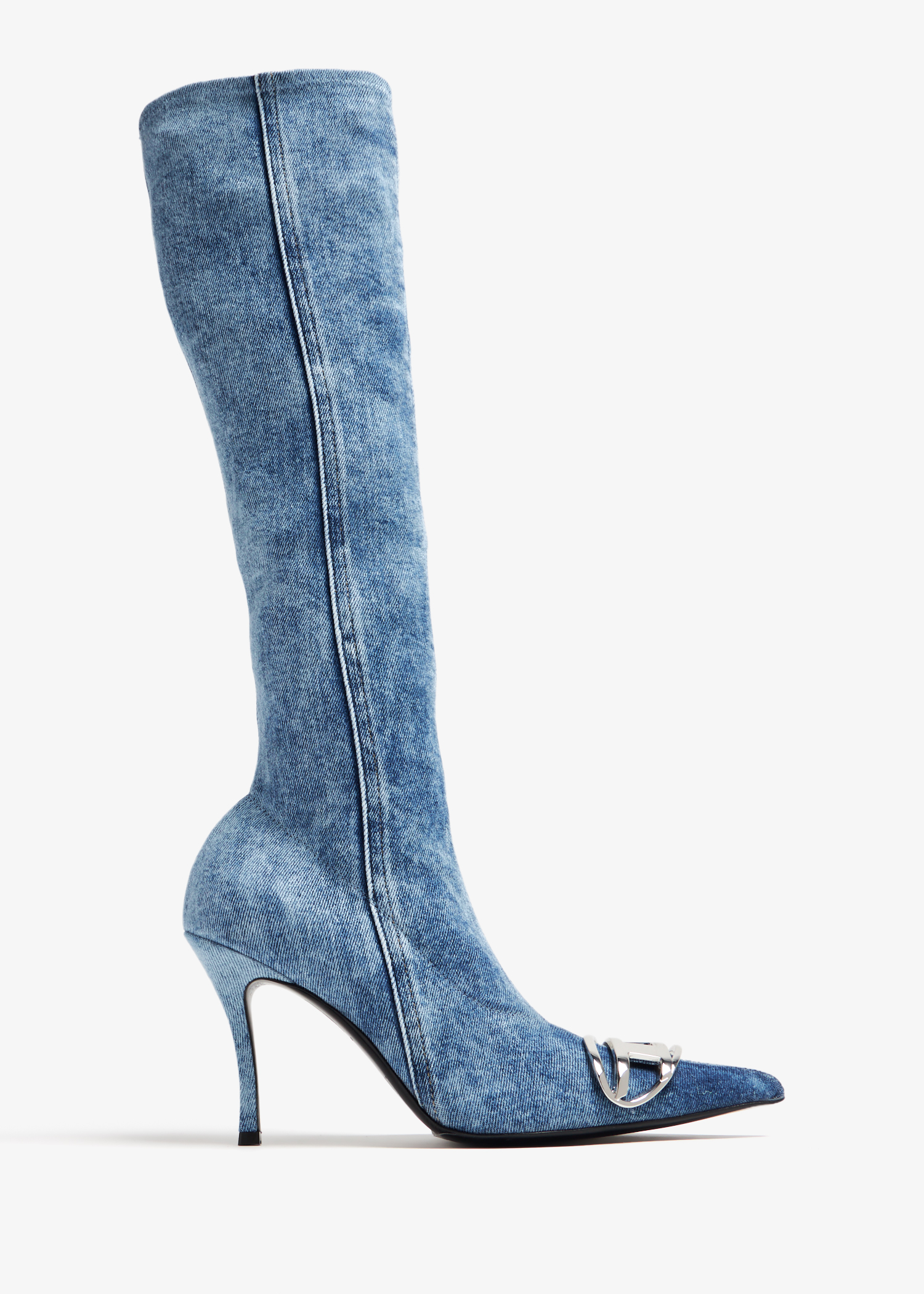

D-Venus knee-high boots, Blue