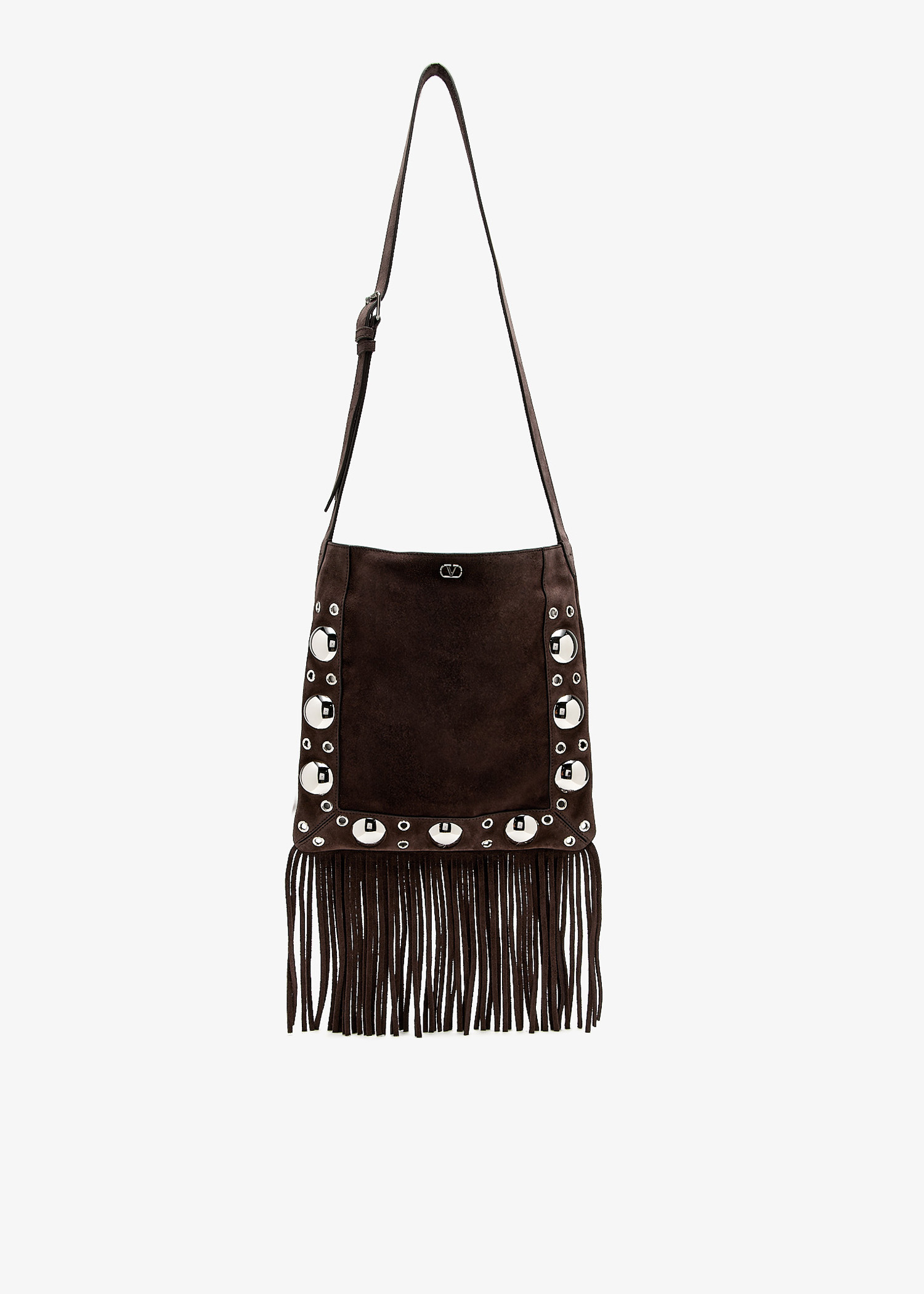 

Nellcôte fringe shoulder bag, Brown