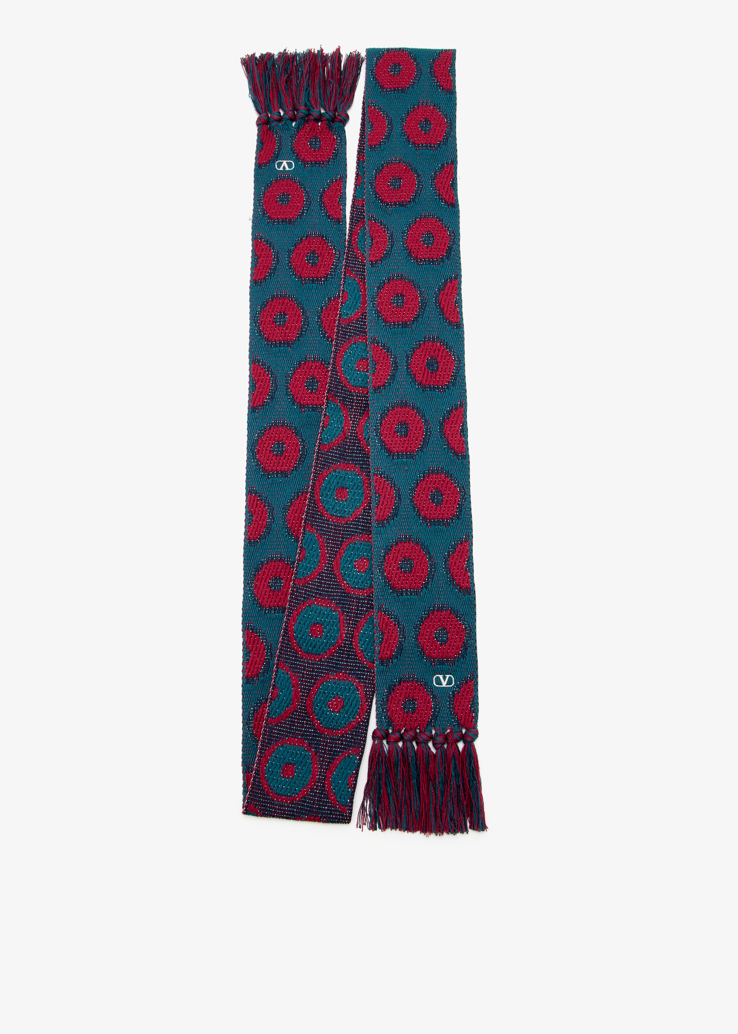 

Antibes cotton fringe scarf, Multicolored
