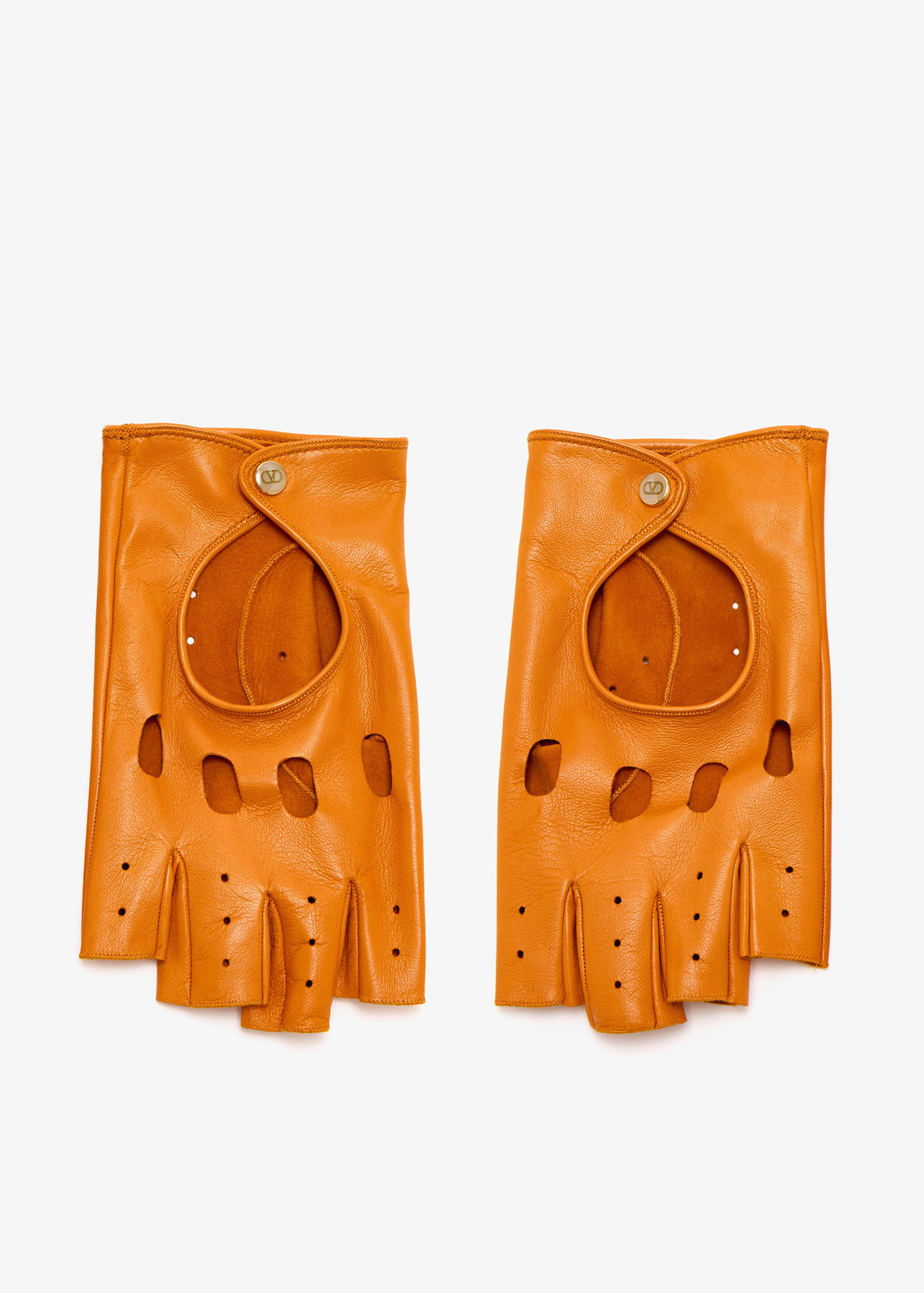 

VLogo Signature fingerless gloves, Orange