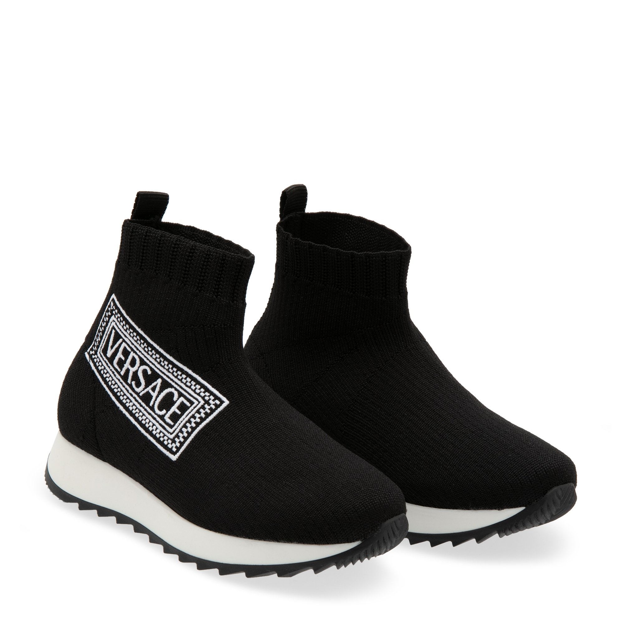 

High-top sock sneakers, Black