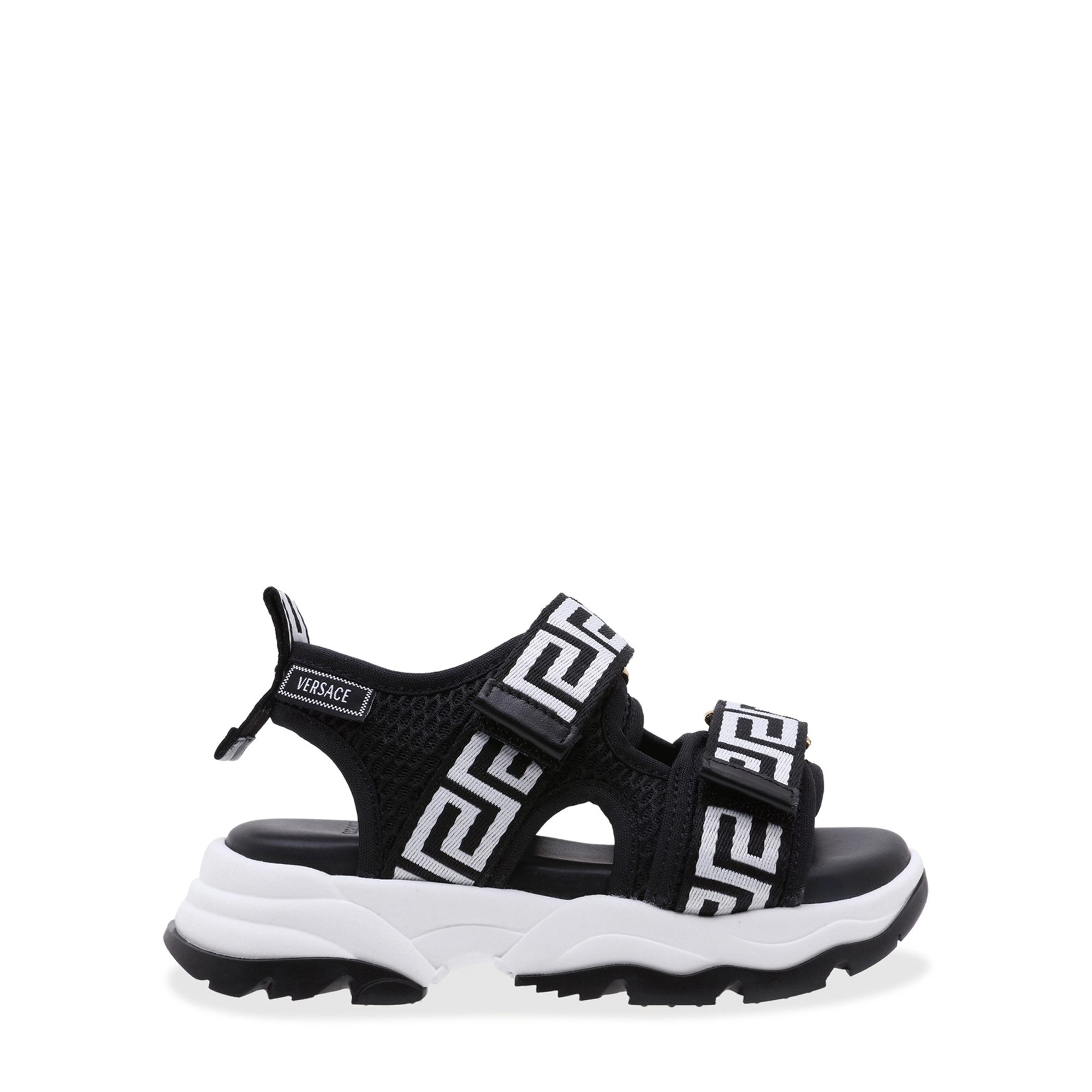 

Logo chunky sandals, Black