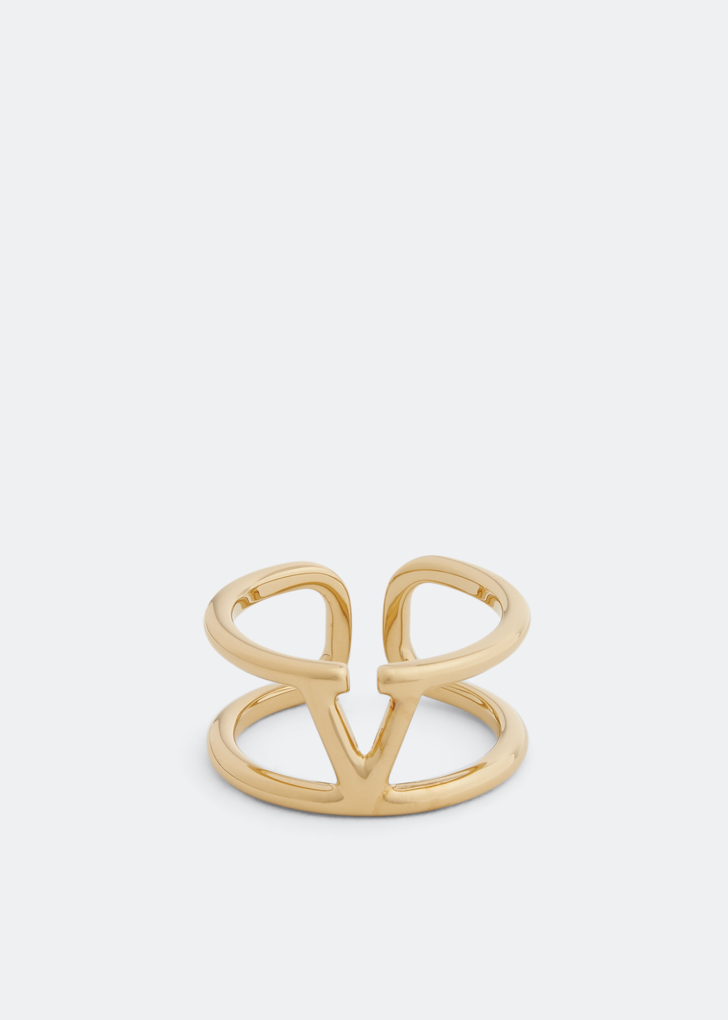 

VLogo Signature ring, Gold