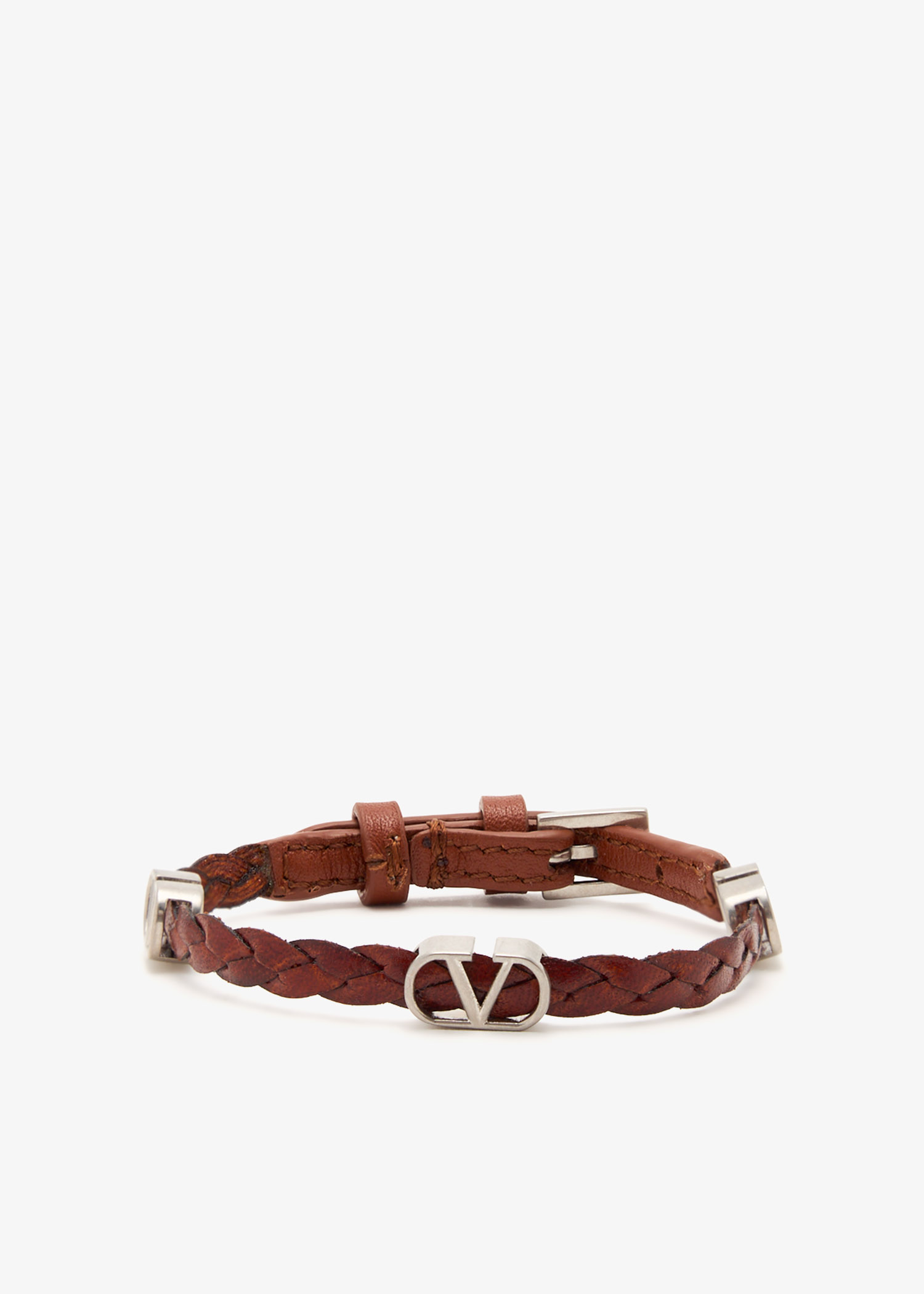 

VLogo Signature bracelet, Brown