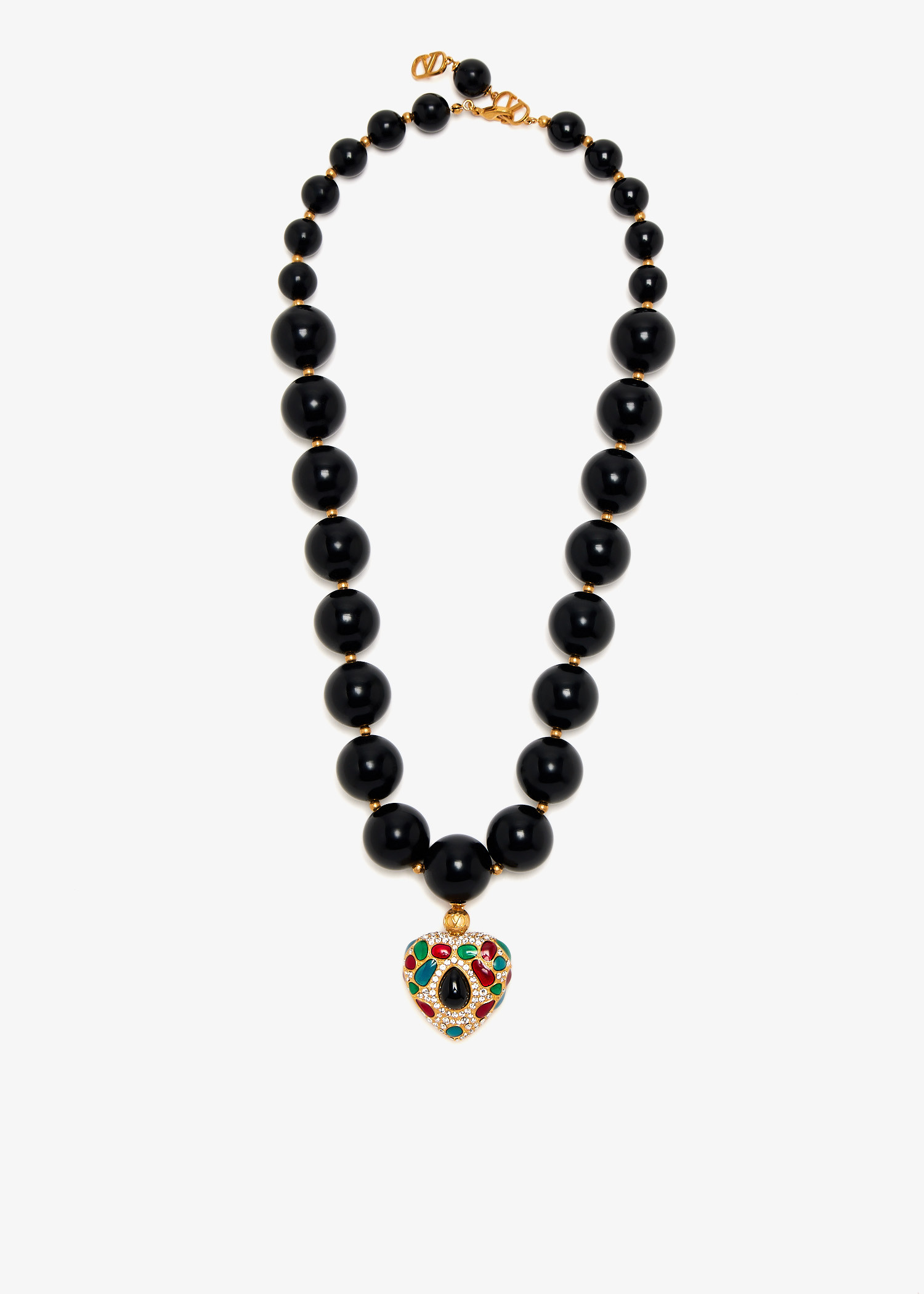 

Coeur Royal necklace, Black