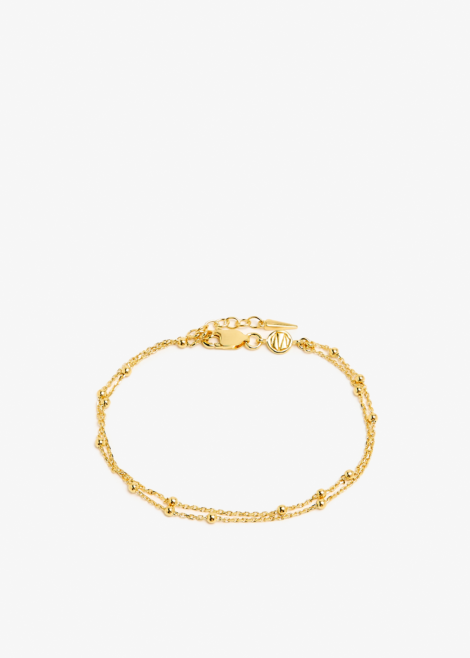 

Double chain bracelet, Gold