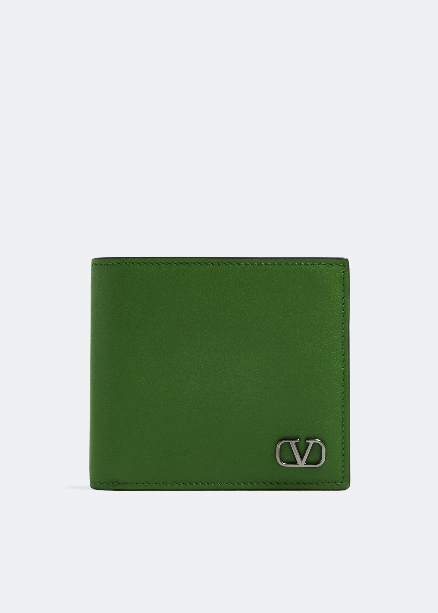 

Mini VLogo Signature wallet, Green