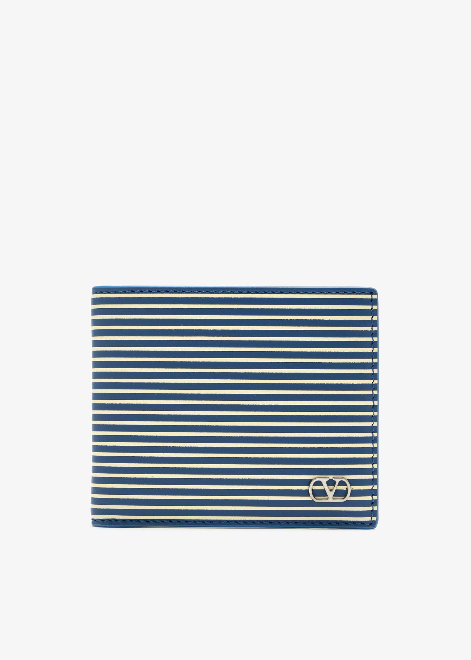 

VLogo Signature bi-fold wallet, Blue