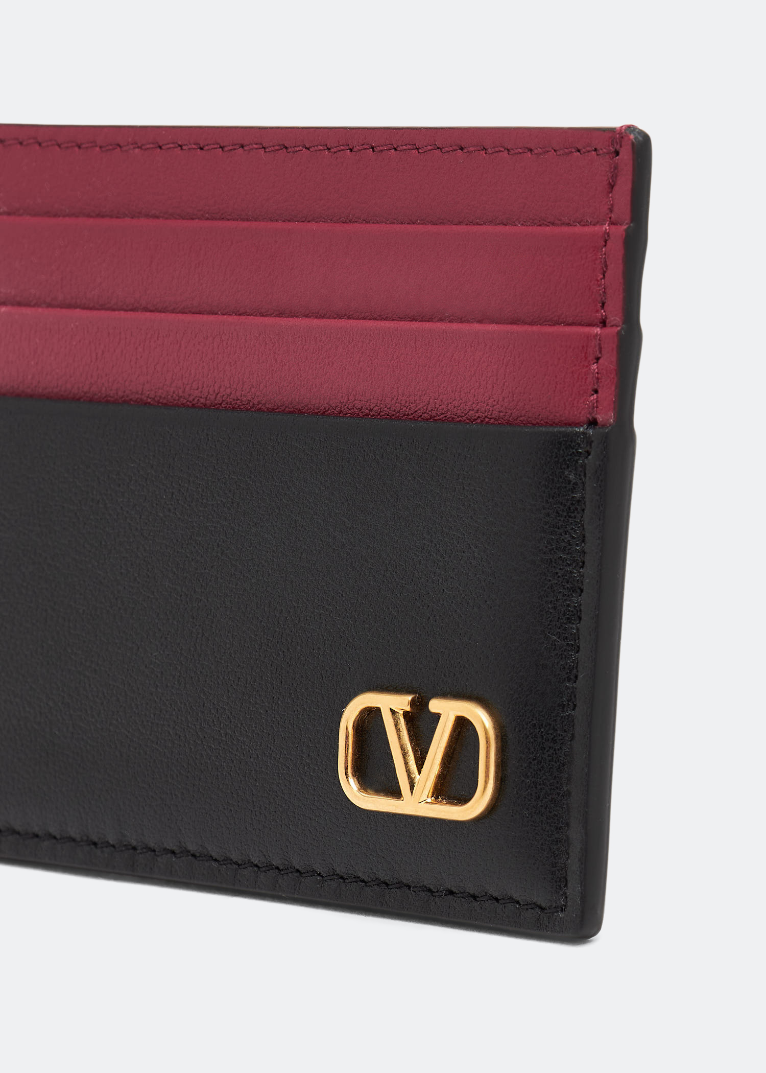 

Mini VLogo Signature card case, Multicolored