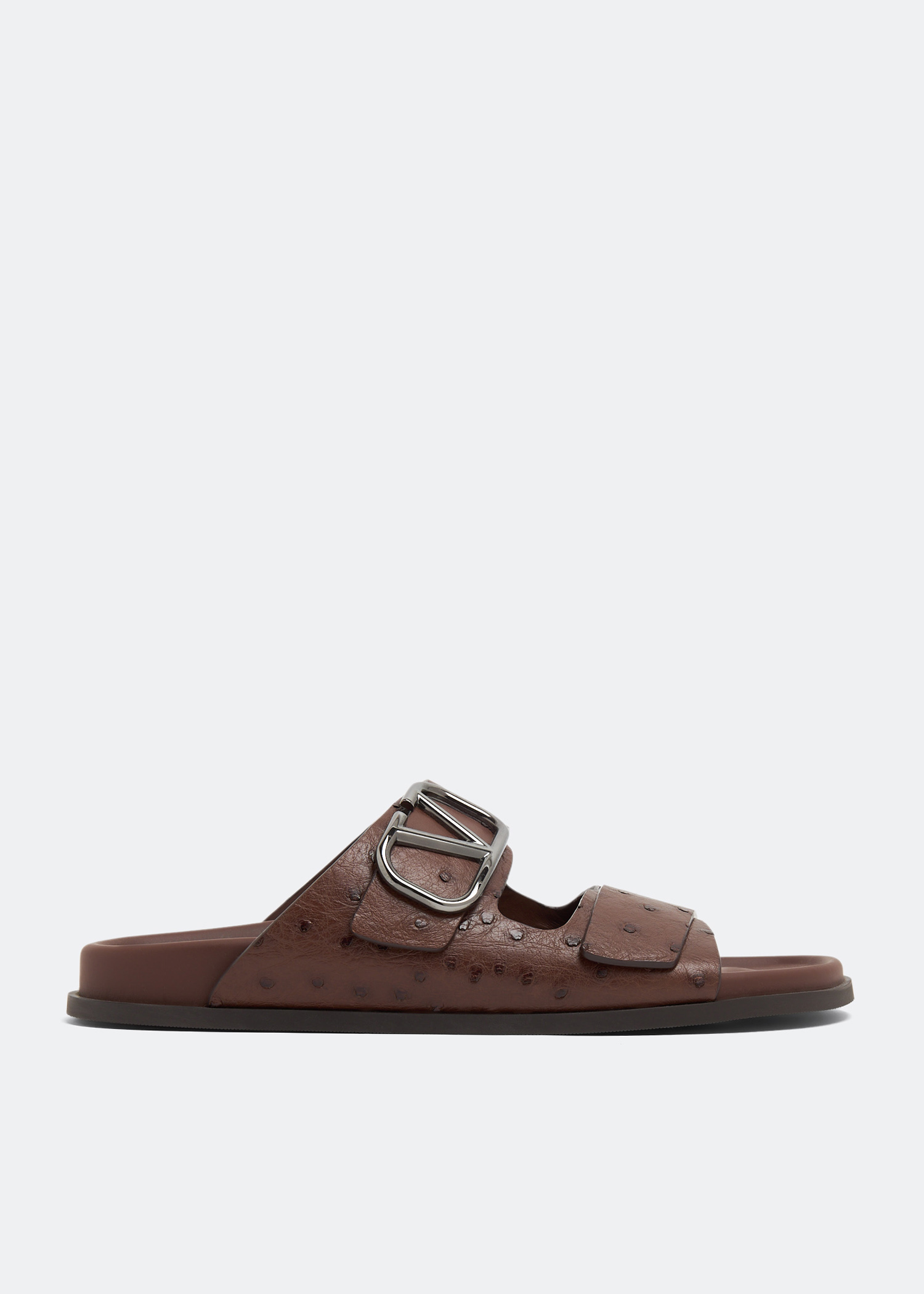 

VLogo Signature sandals, Brown