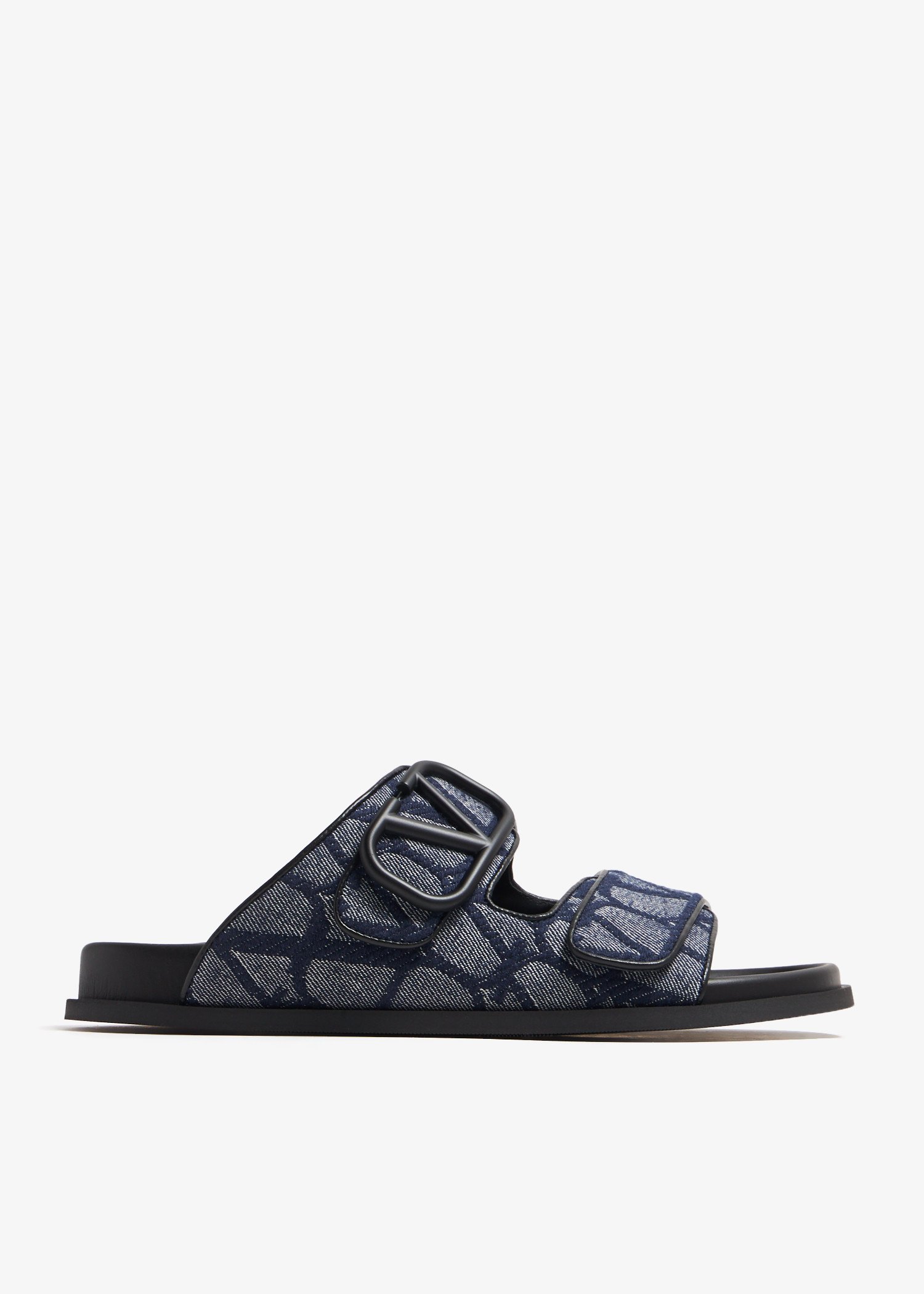 

VLogo Toile Iconographe sandals, Blue