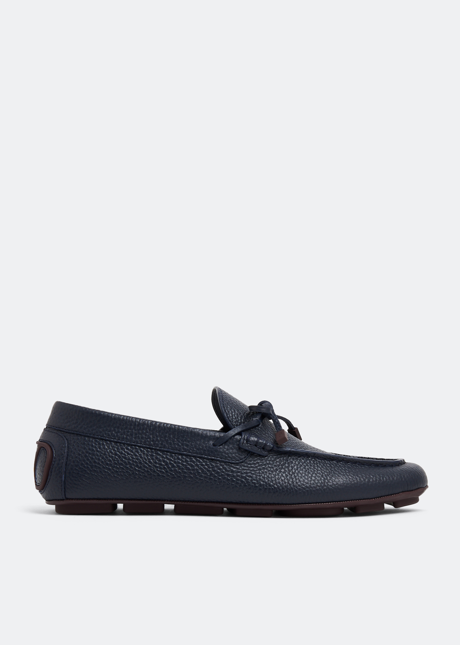 

VLogo Signature driver loafers, Blue