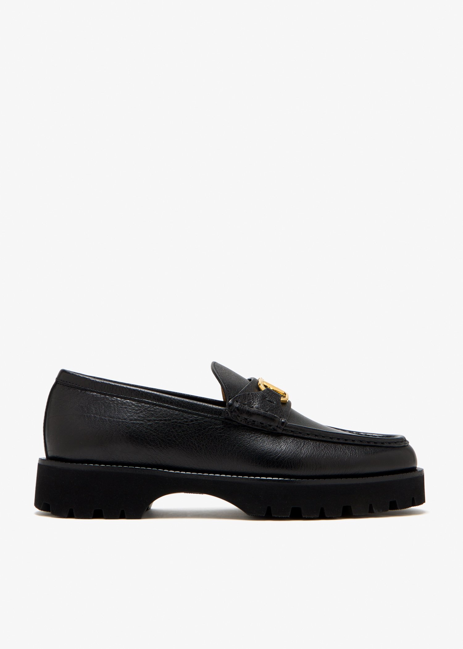 

VLogo Signature loafers, Black