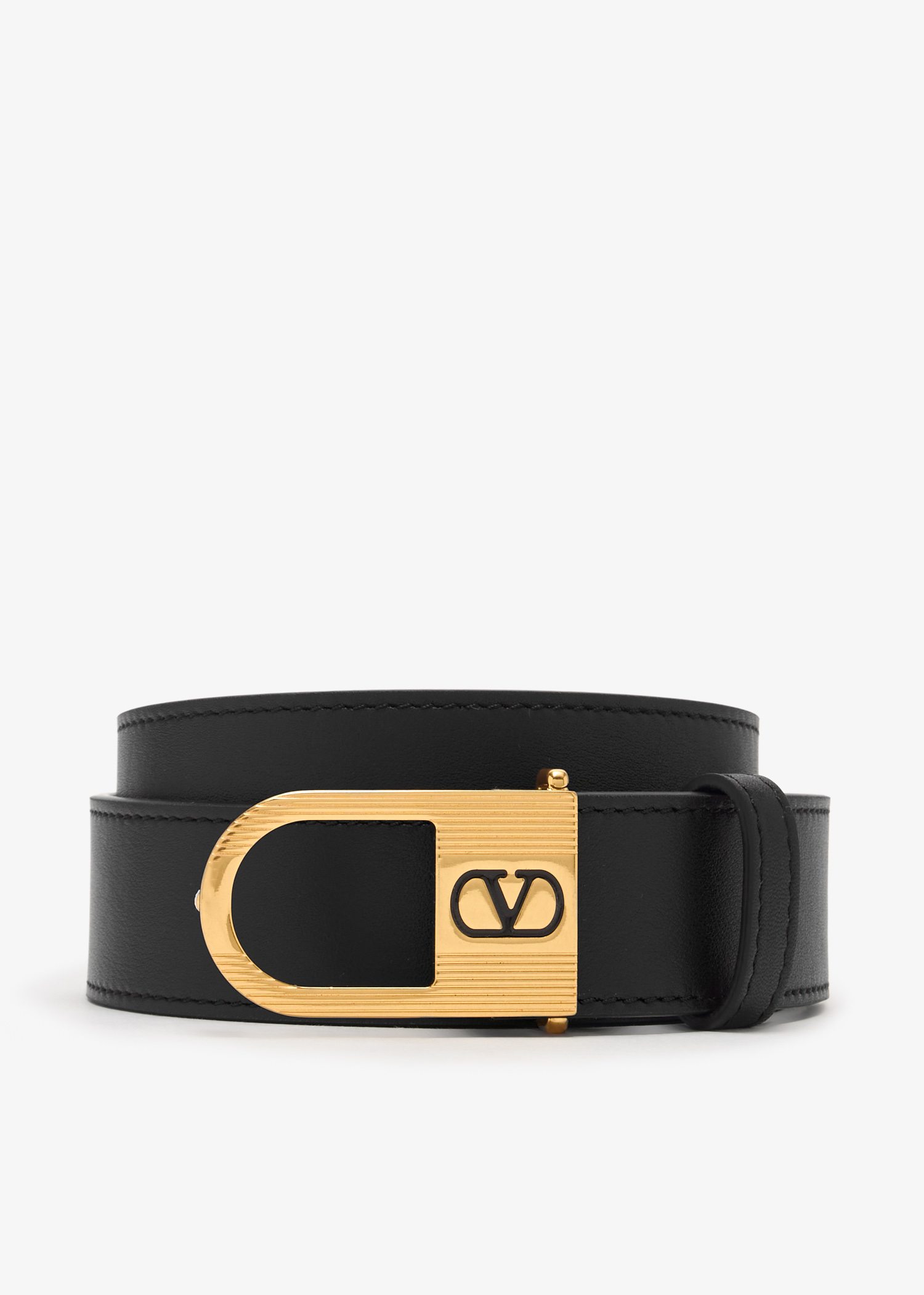 

Mini VLogo Signature belt, Black